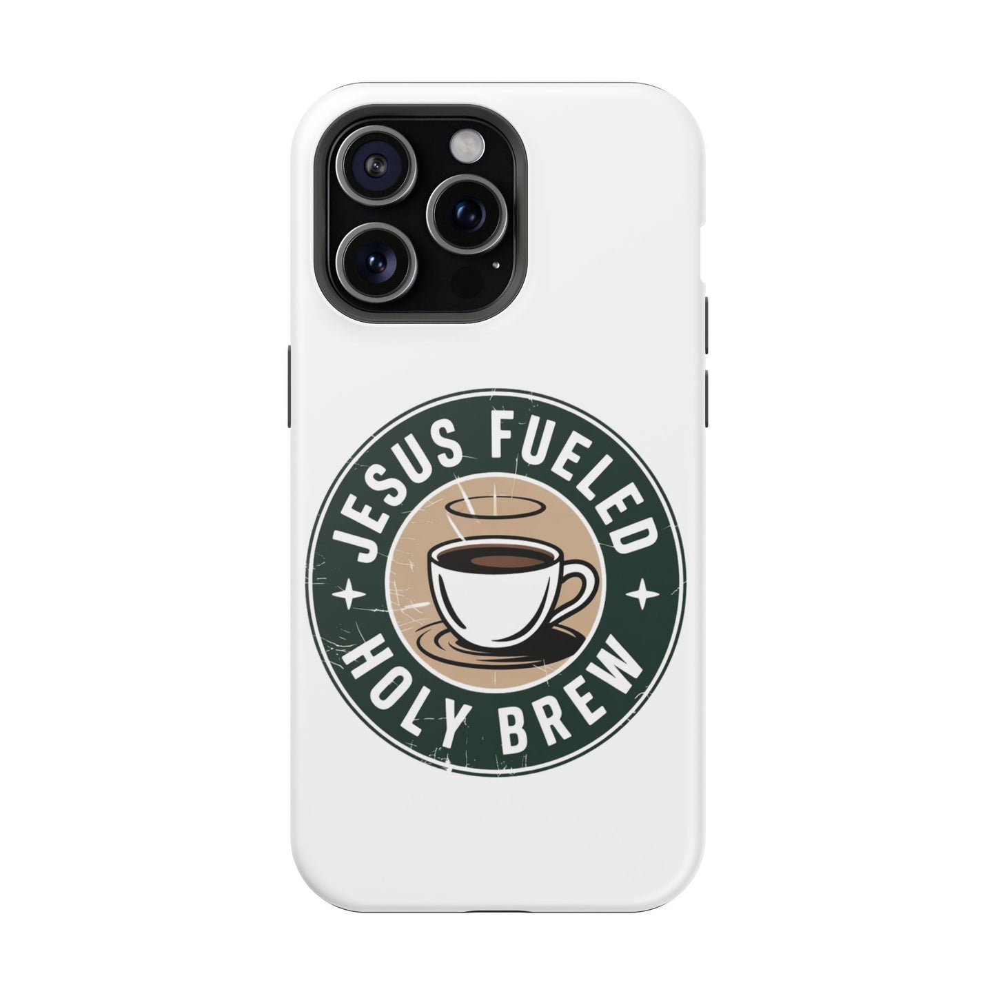 Jesus Fueled Holy Brew Phone Case