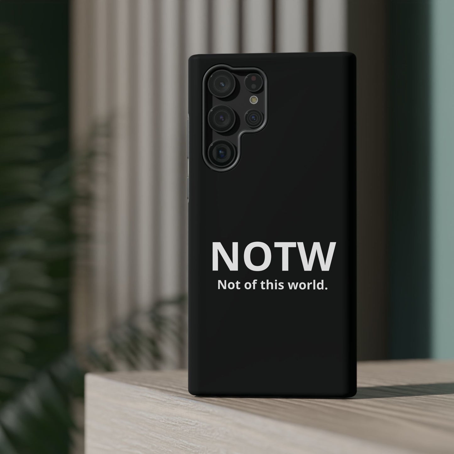 NOTW Not of This World Phone Case - John 17:16