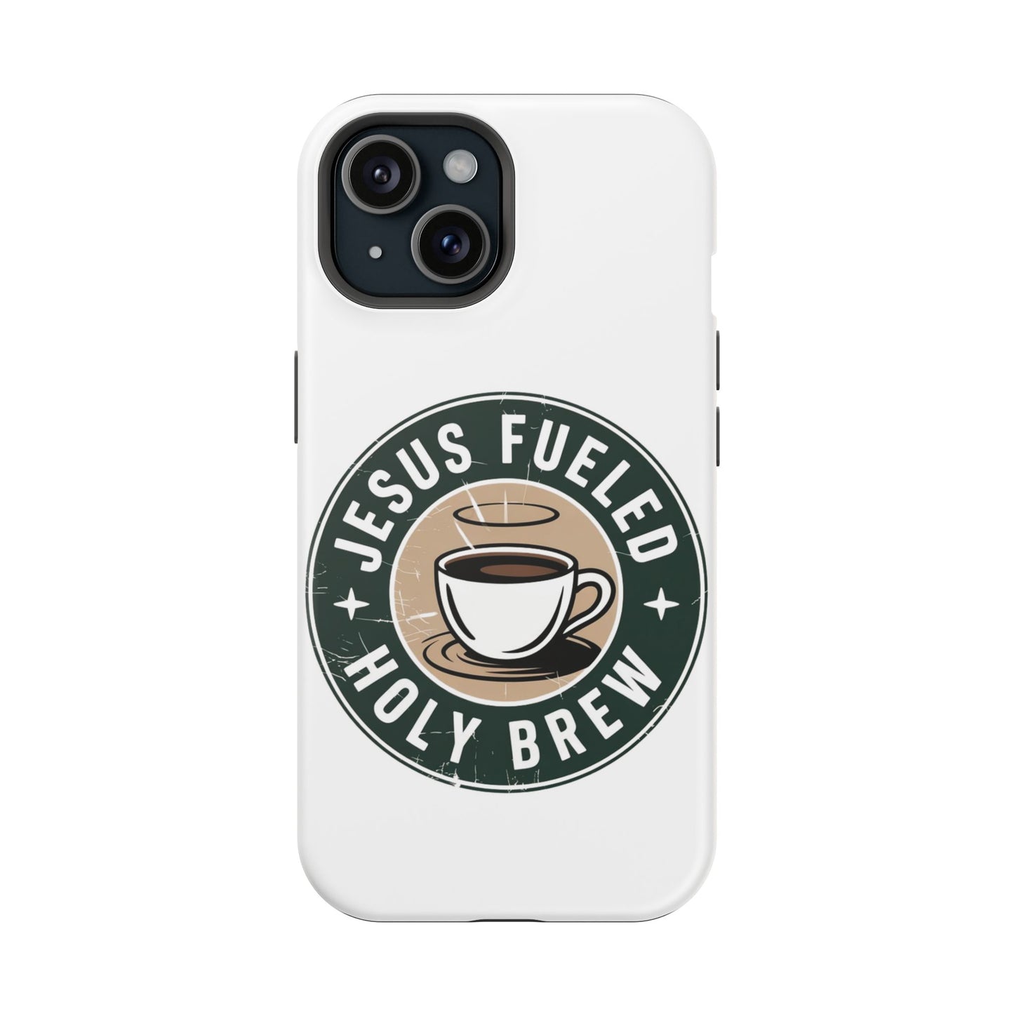 Jesus Fueled Holy Brew Phone Case