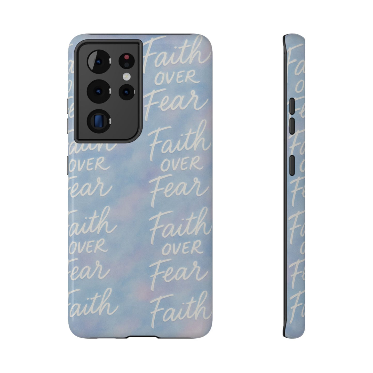 Faith Over Fear Aurora Phone Case