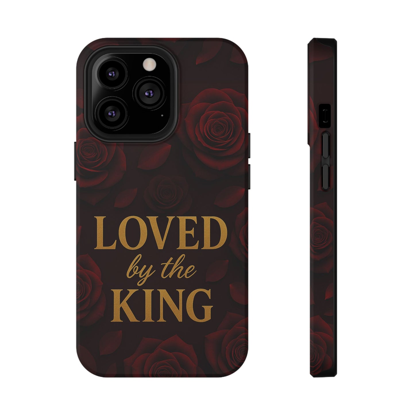 Loved By The King Phone Case