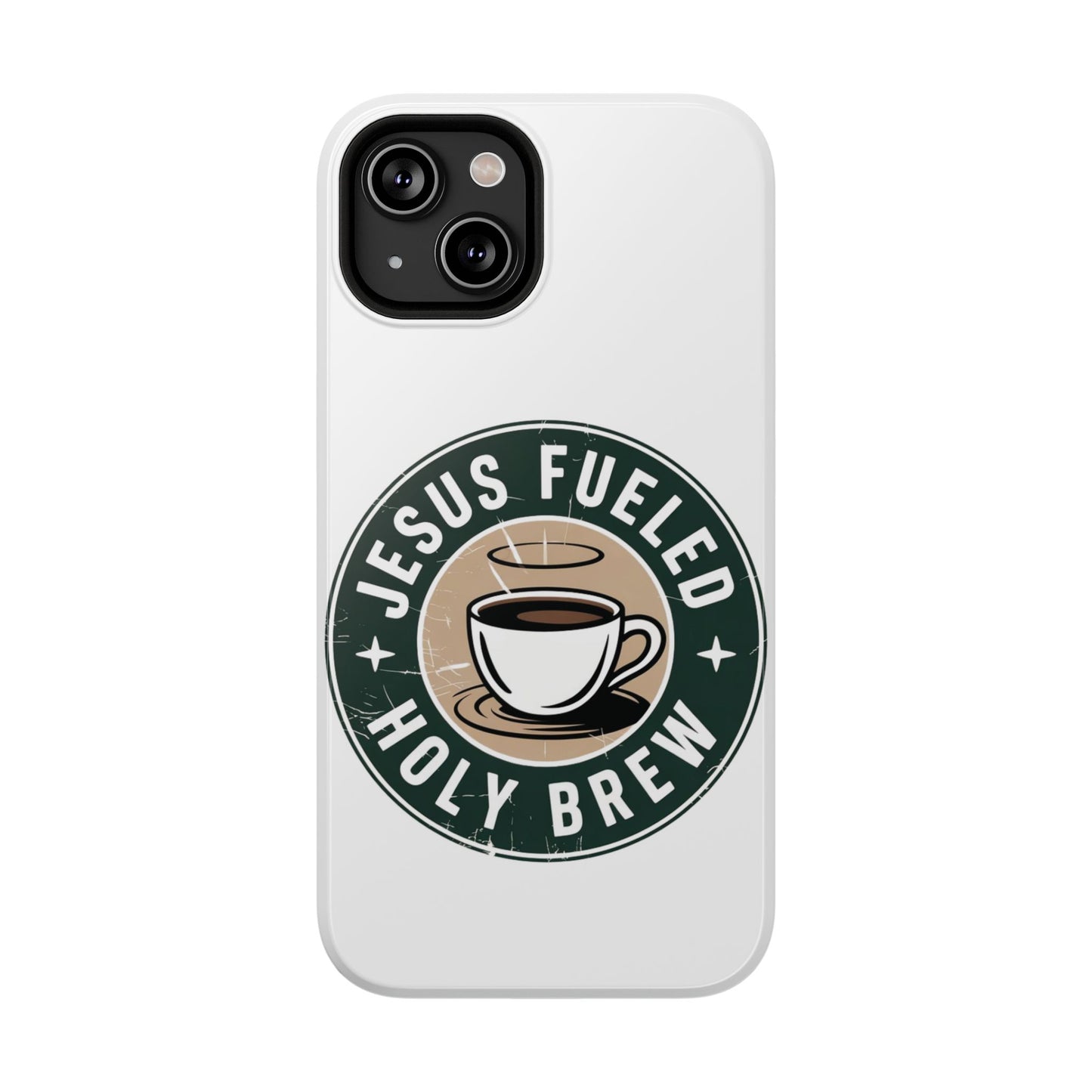 Jesus Fueled Holy Brew Phone Case