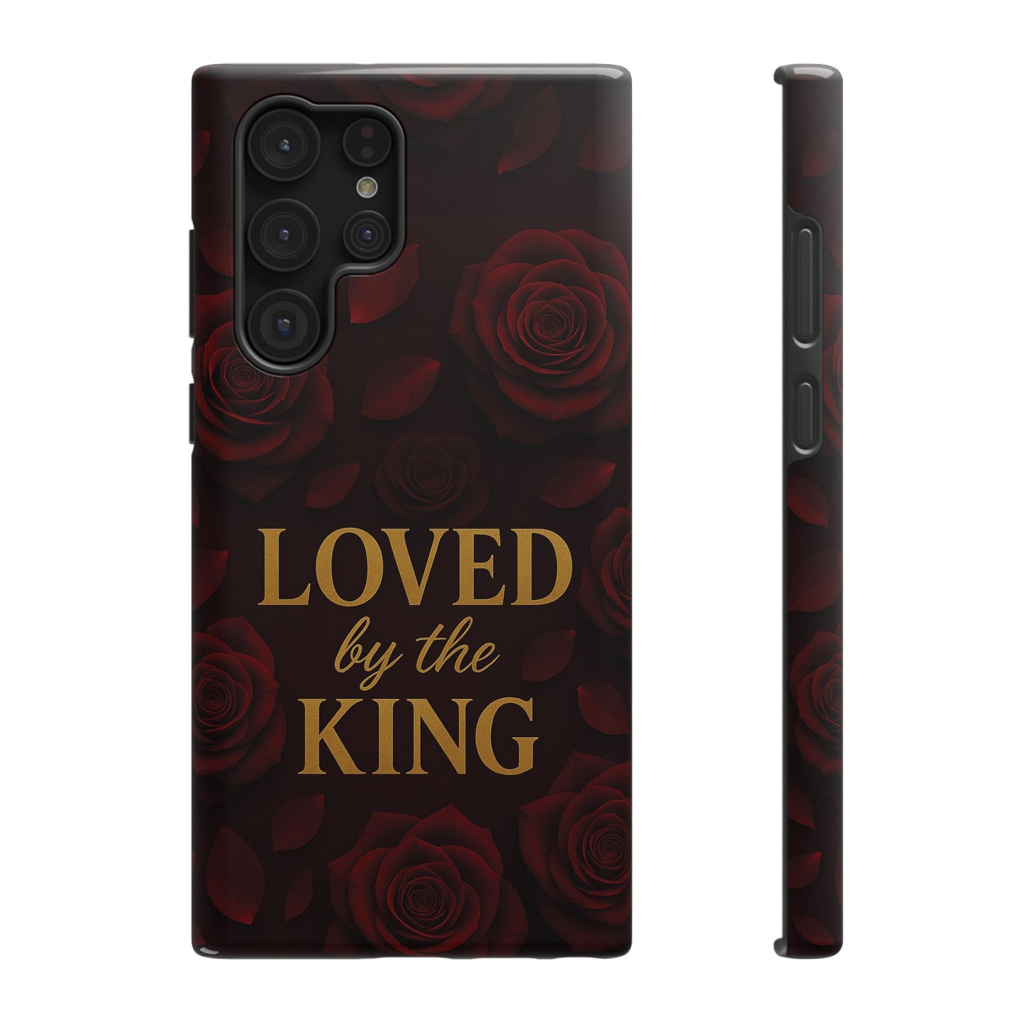 Loved By The King Phone Case