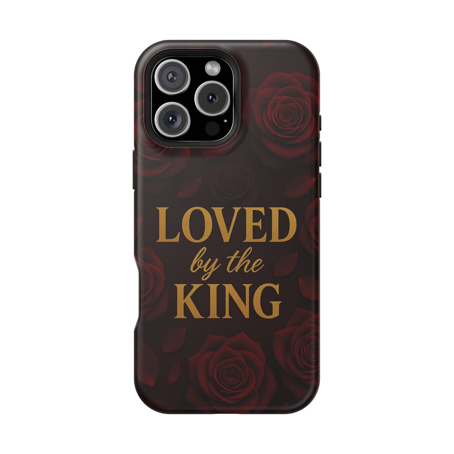 Loved By The King Phone Case