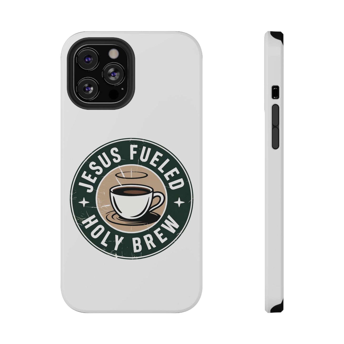 Jesus Fueled Holy Brew Phone Case