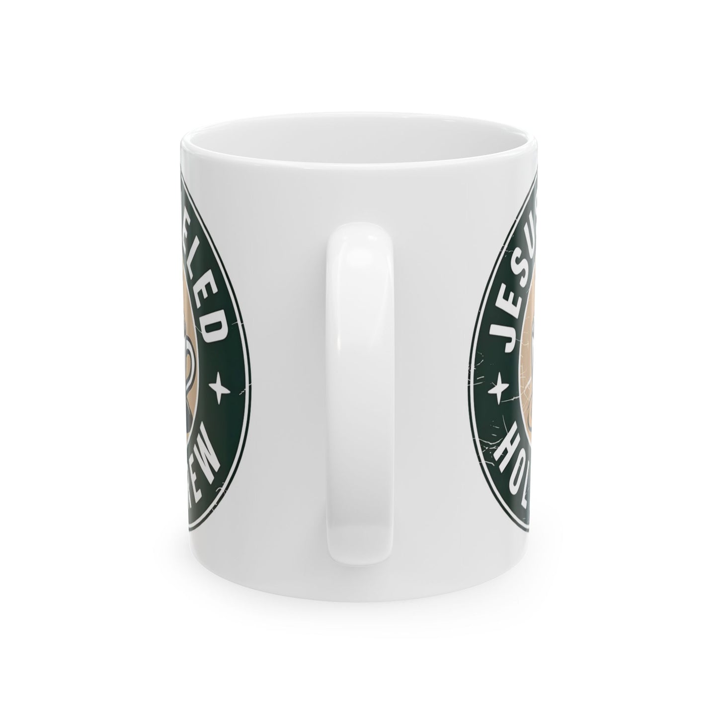 Jesus Fueled Holy Brew Mug