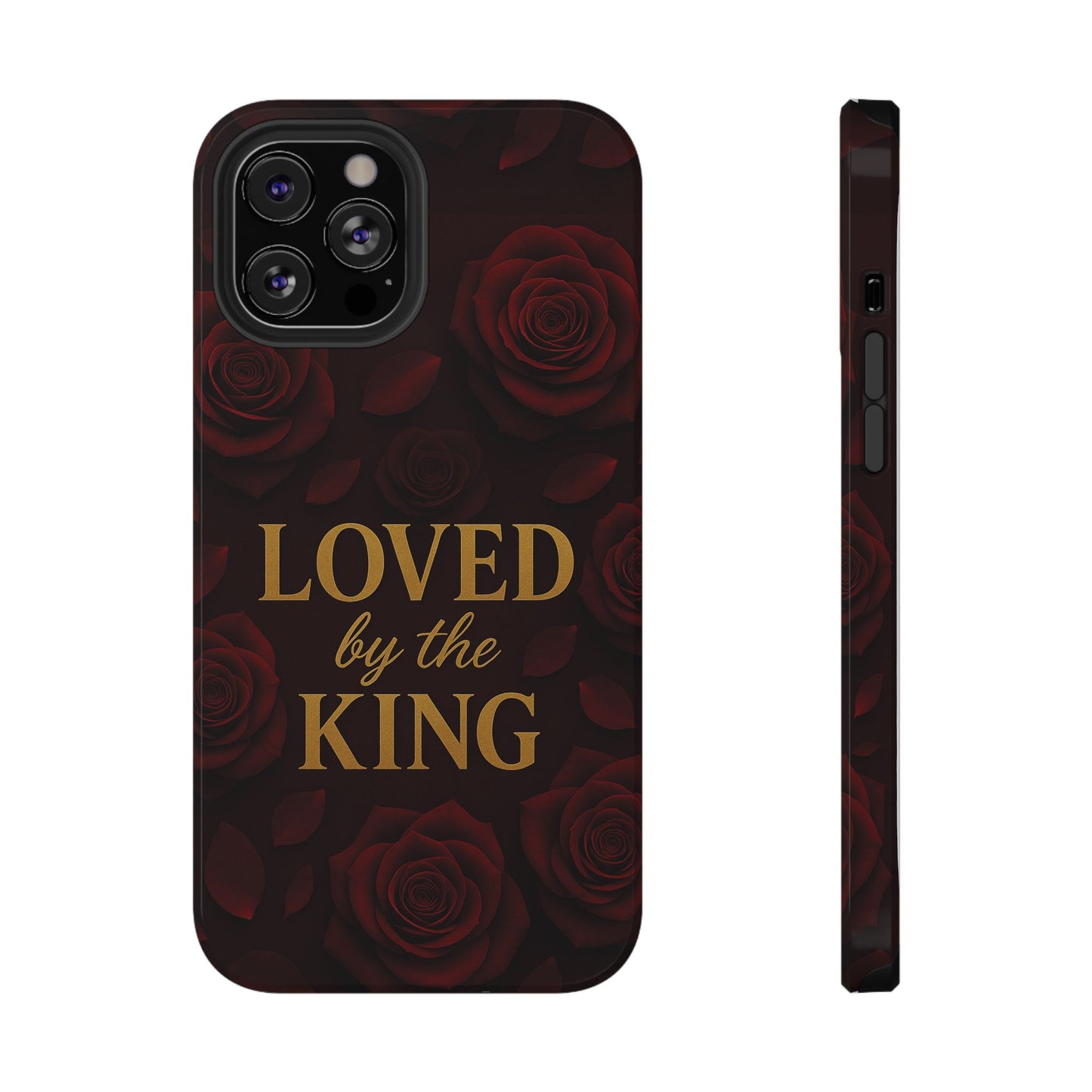 Loved By The King Phone Case