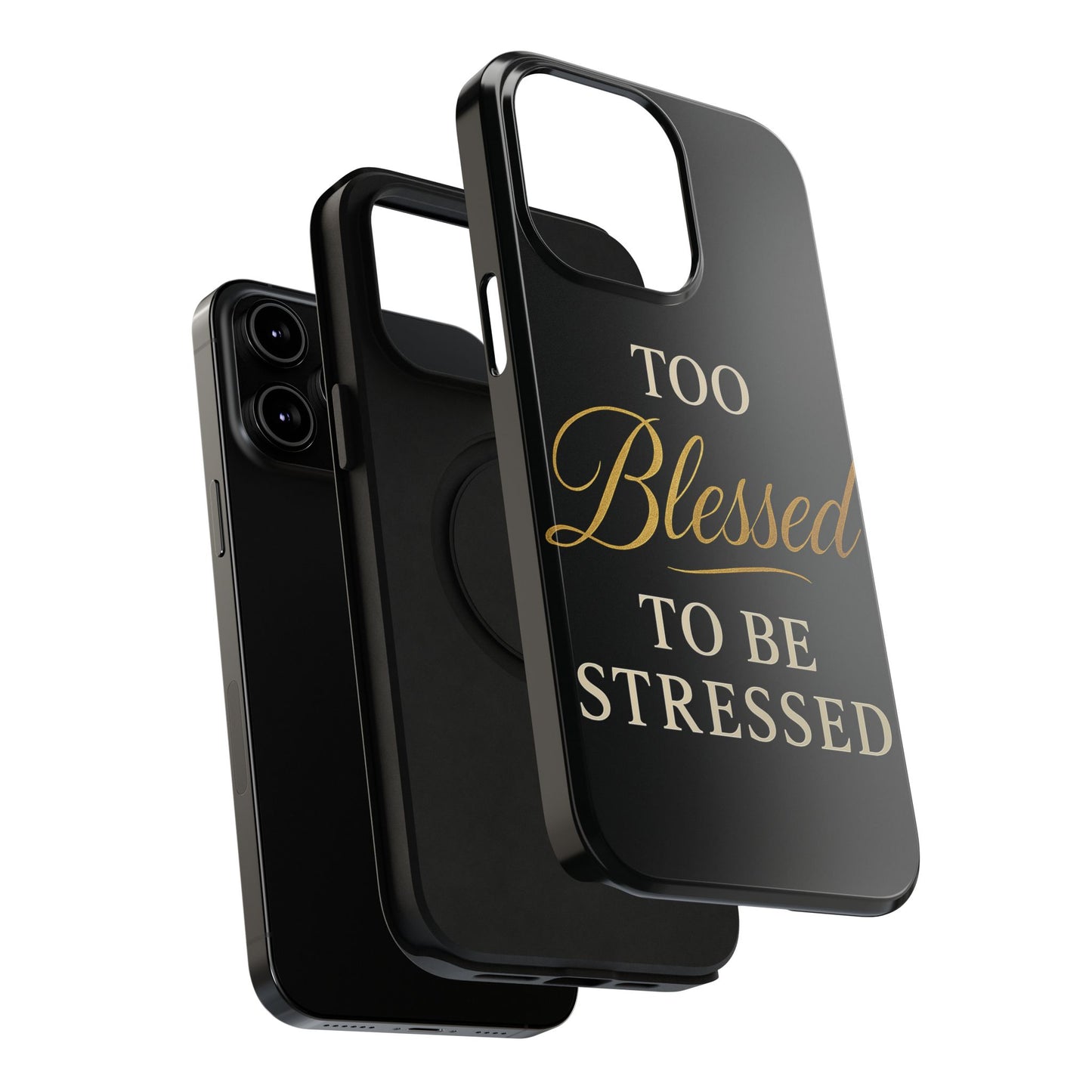 Too Blessed To Be Stressed Phone Case
