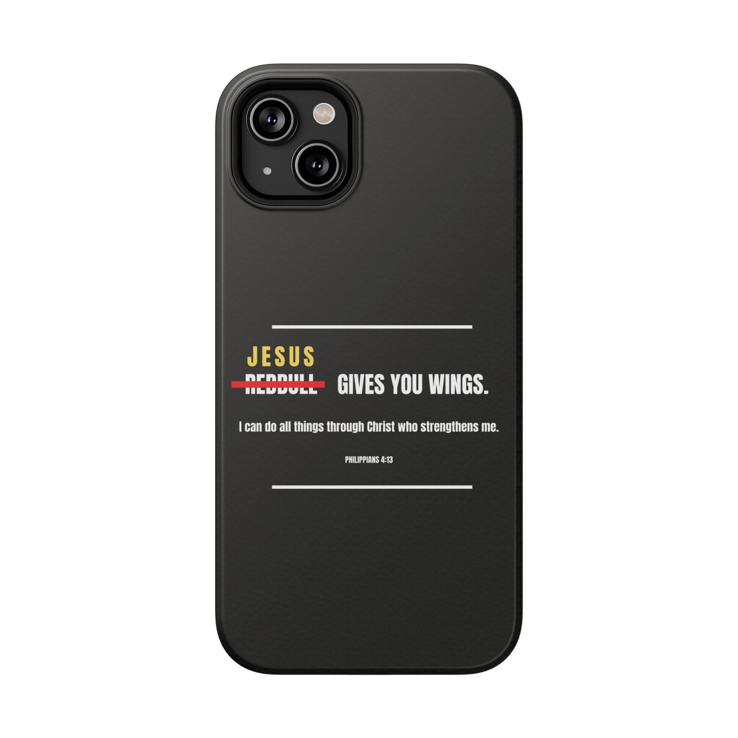 Jesus Gives You Wings Phone Case – Philippians 4:13