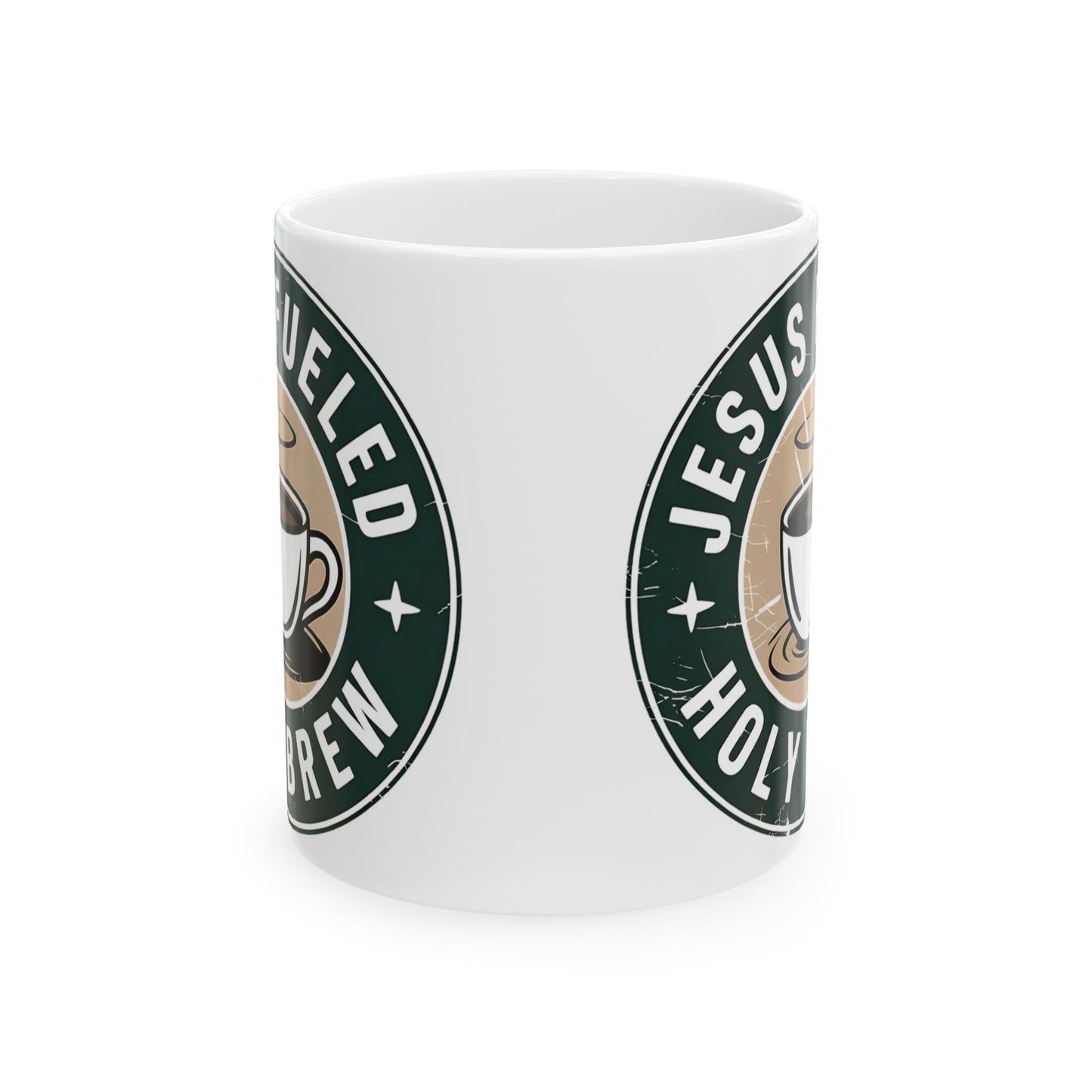 Jesus Fueled Holy Brew Mug