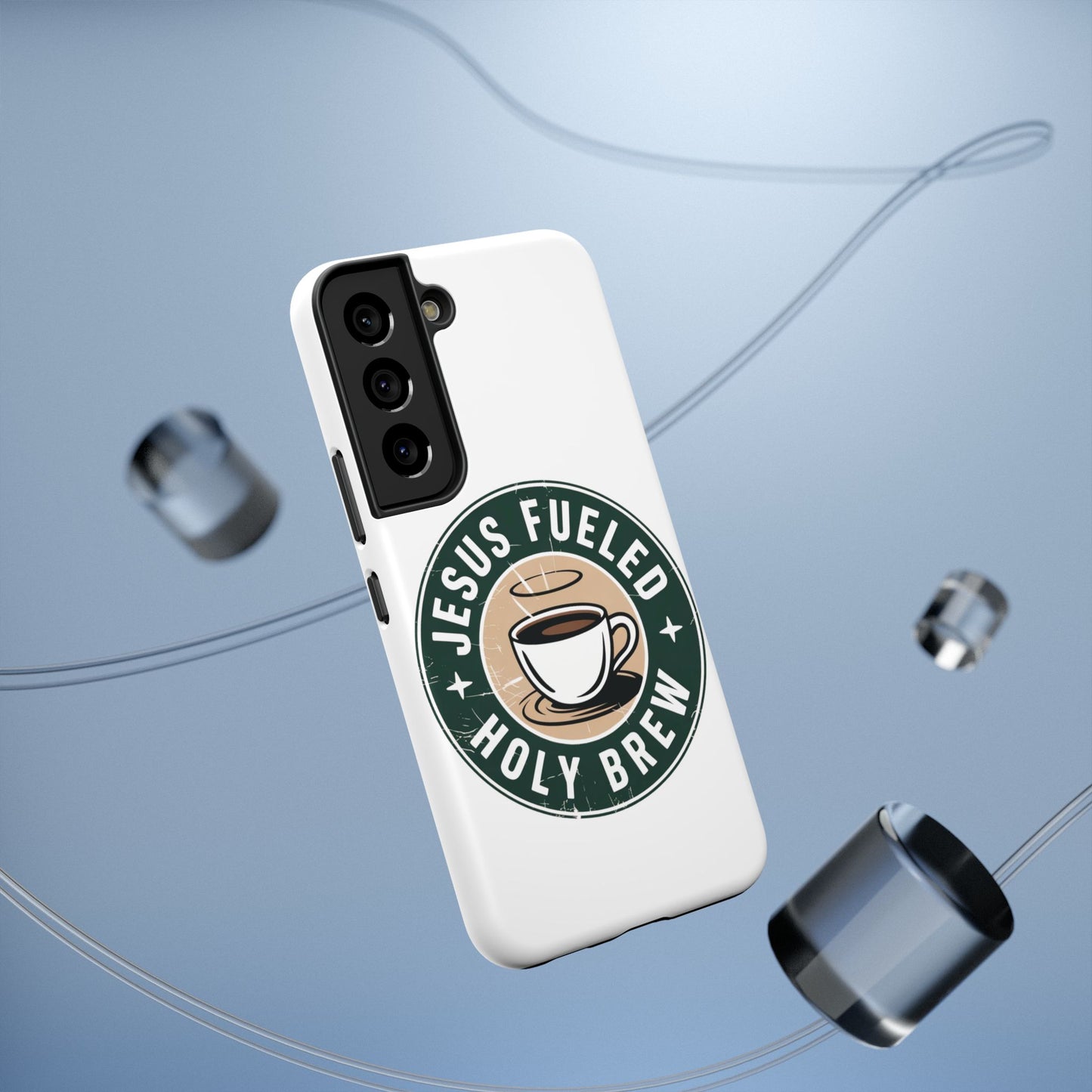 Jesus Fueled Holy Brew Phone Case