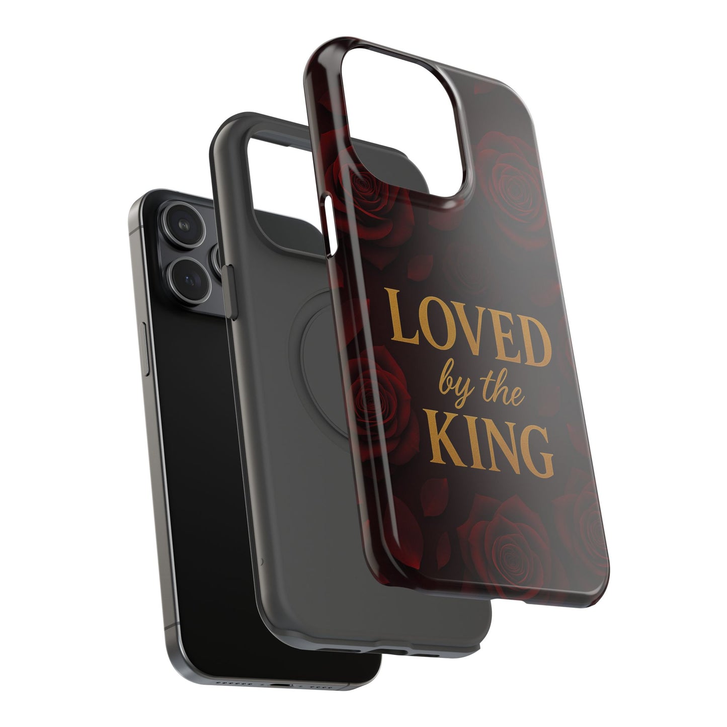 Loved By The King Phone Case