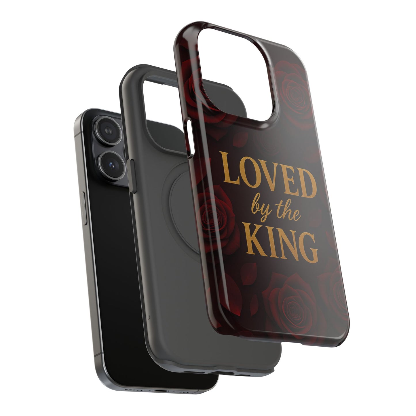 Loved By The King Phone Case
