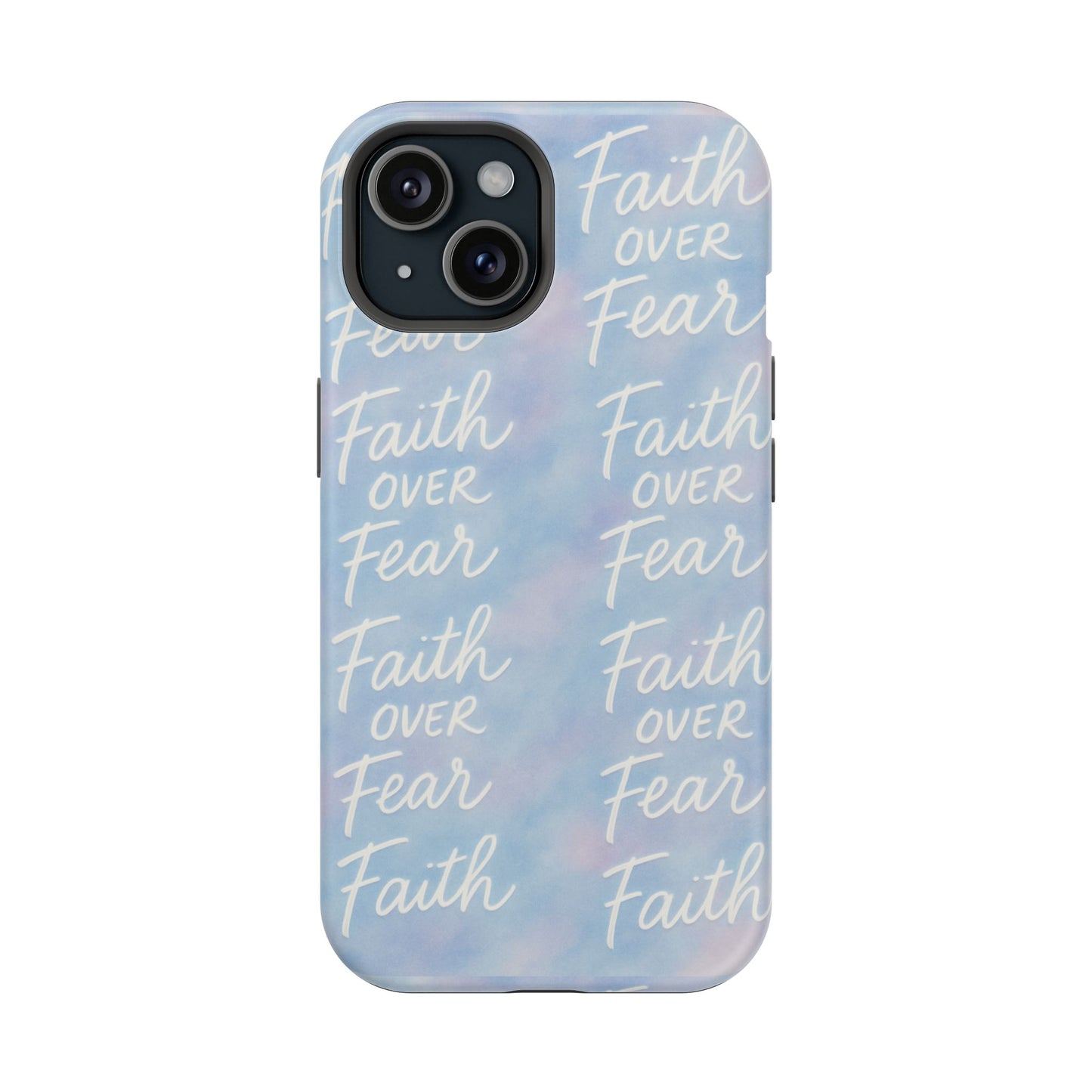 Faith Over Fear Aurora Phone Case