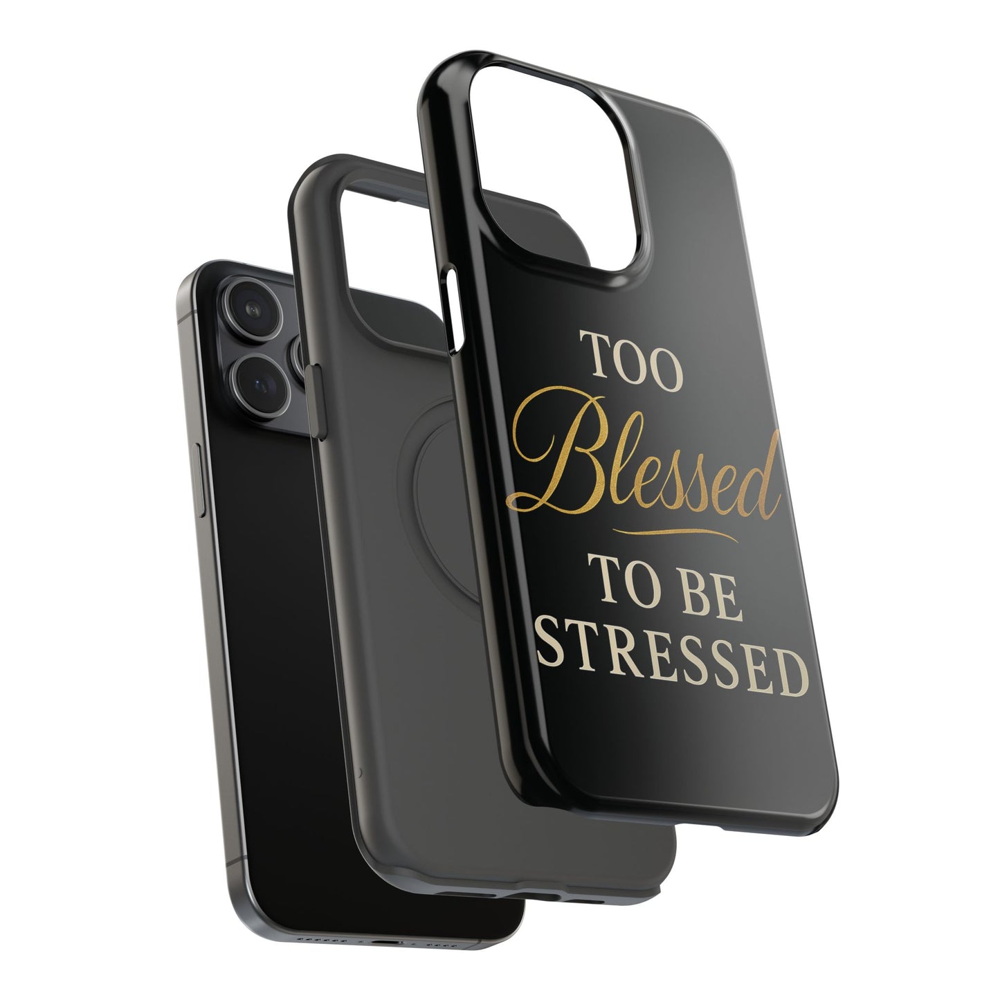Too Blessed To Be Stressed Phone Case