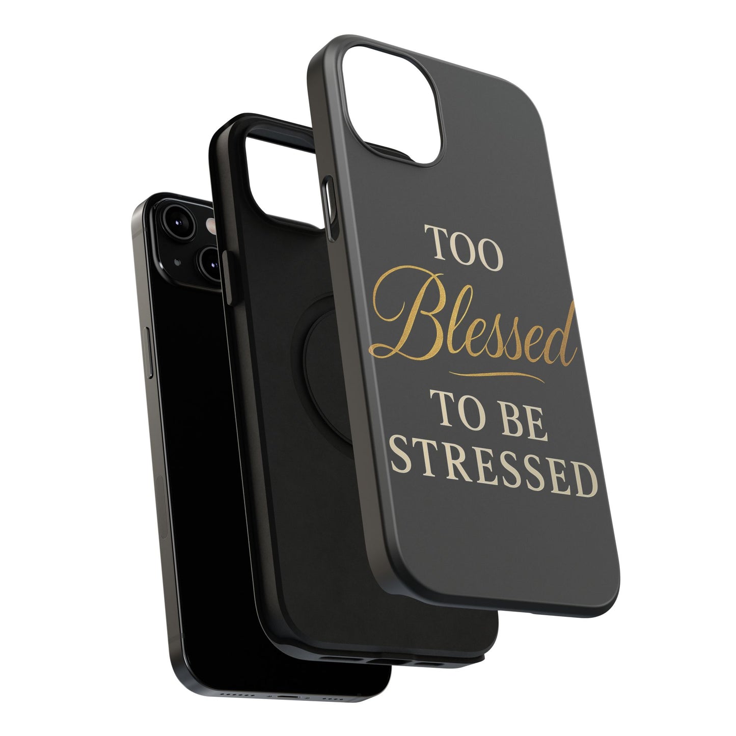 Too Blessed To Be Stressed Phone Case