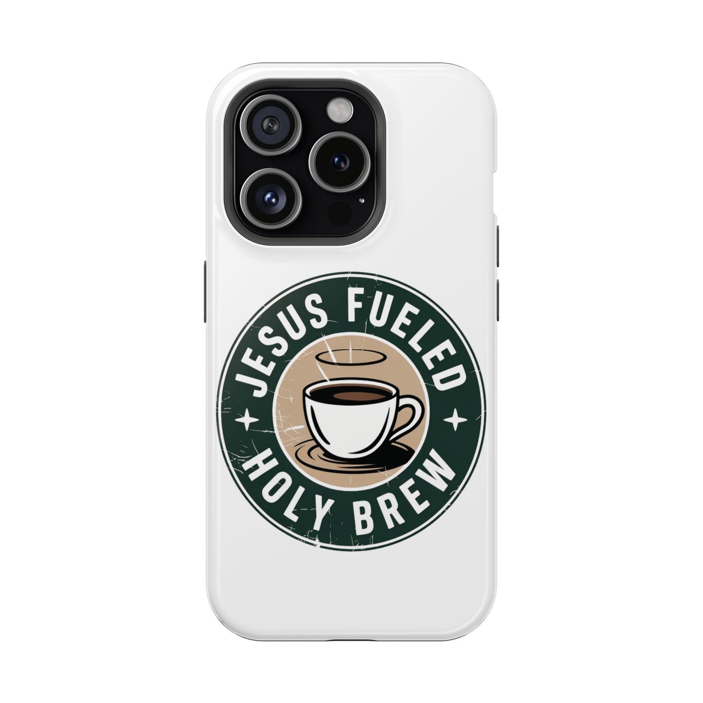 Jesus Fueled Holy Brew Phone Case