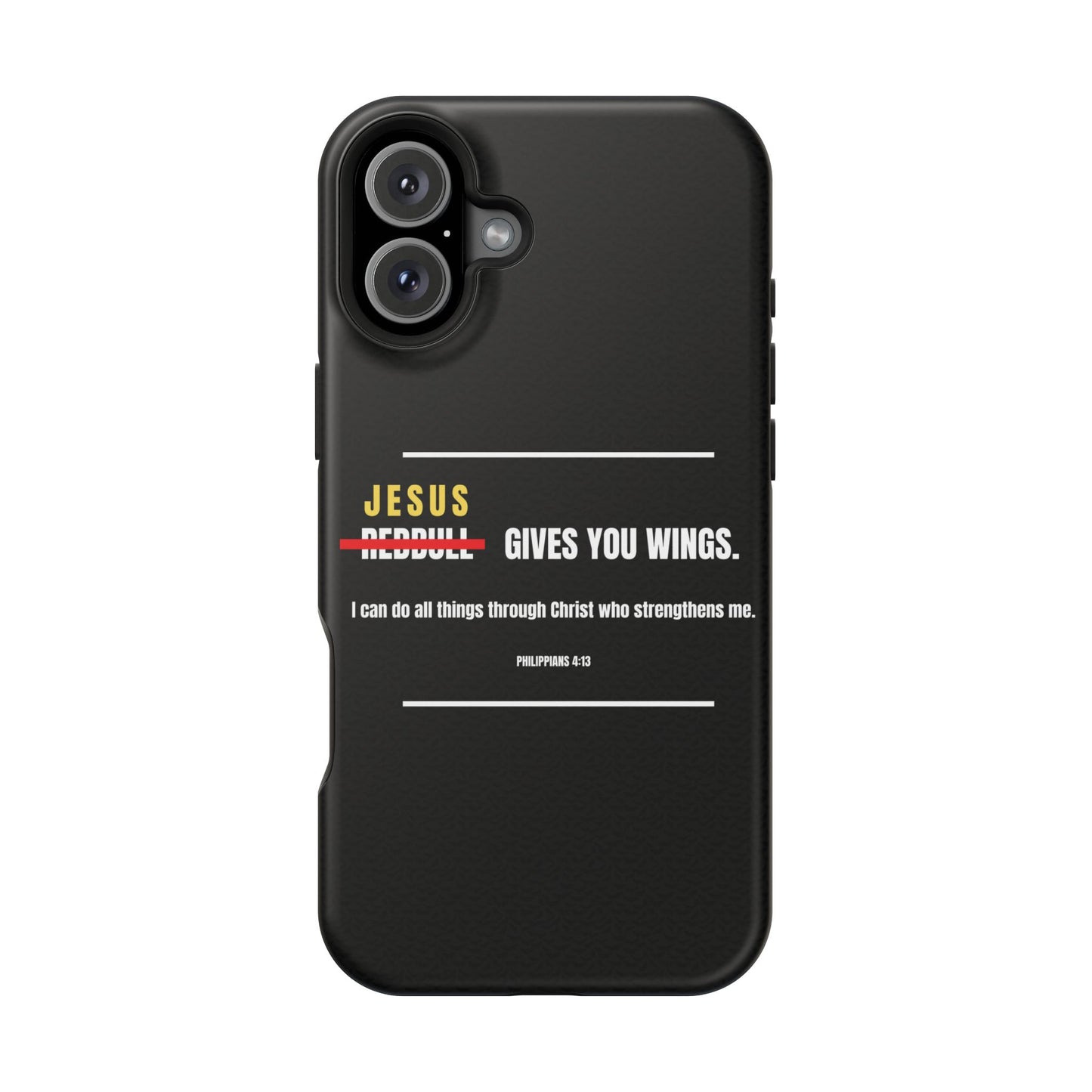 Jesus Gives You Wings Phone Case – Philippians 4:13
