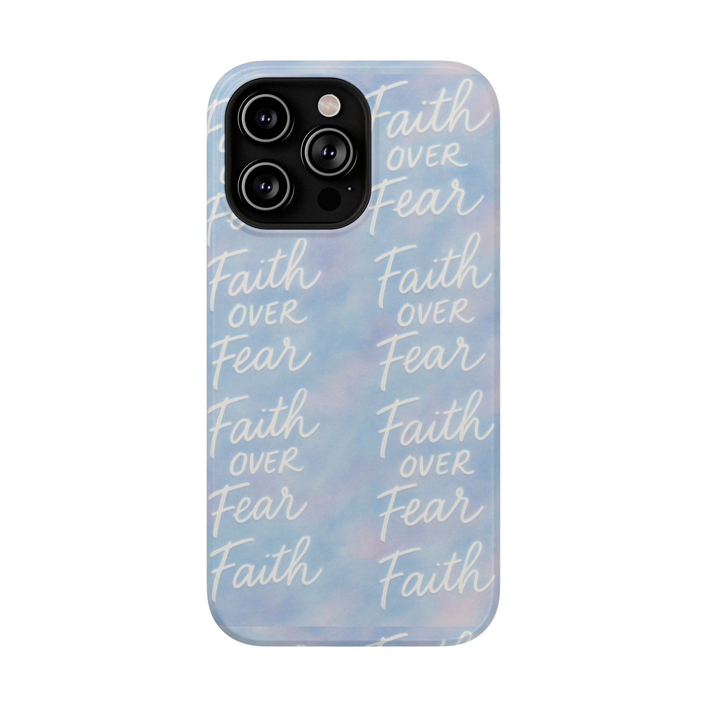 Faith Over Fear Aurora Phone Case