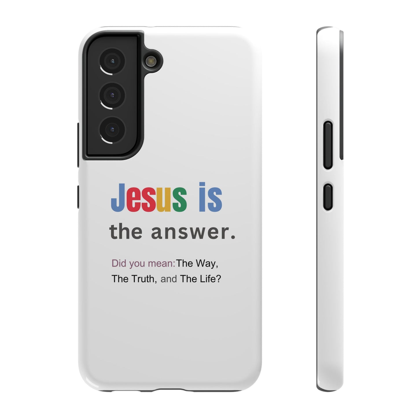 Jesus is The Answer Phone Case – John 14:6