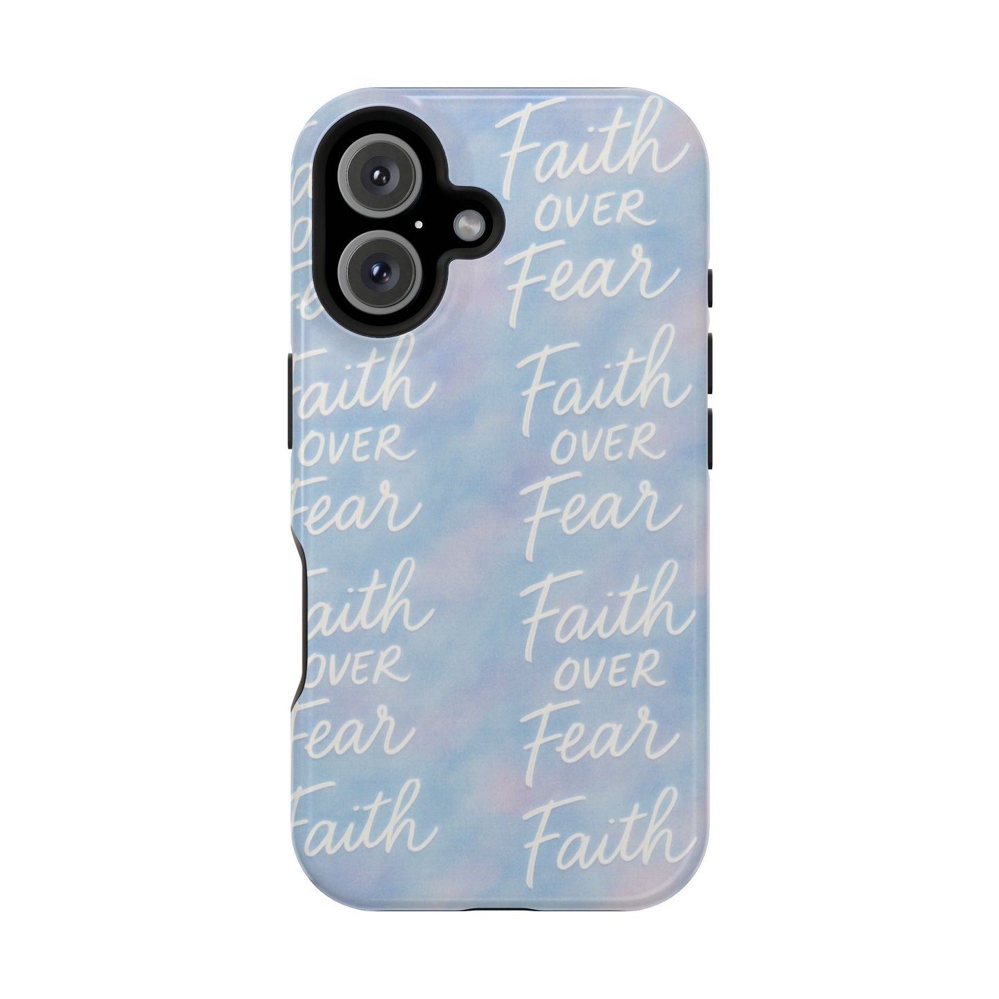 Faith Over Fear Aurora Phone Case