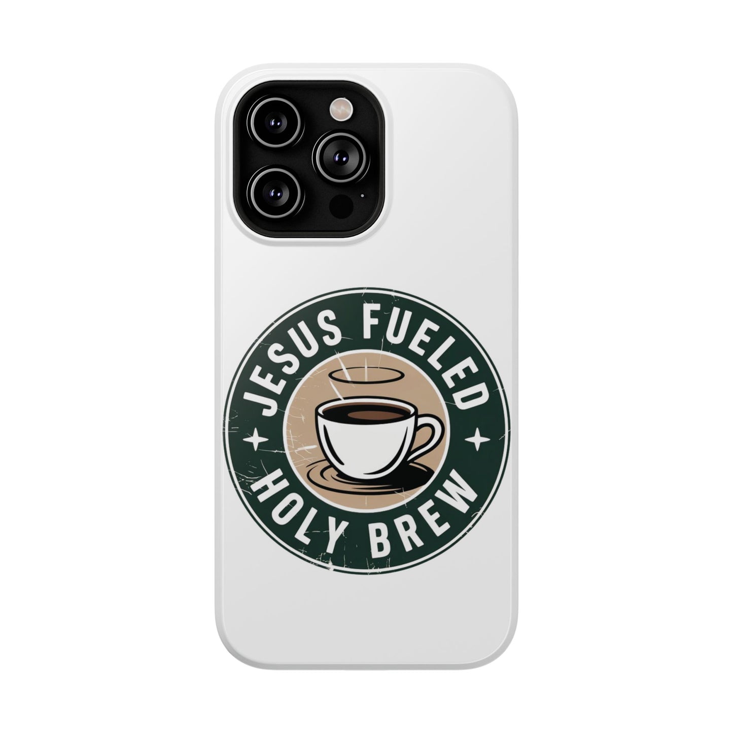 Jesus Fueled Holy Brew Phone Case