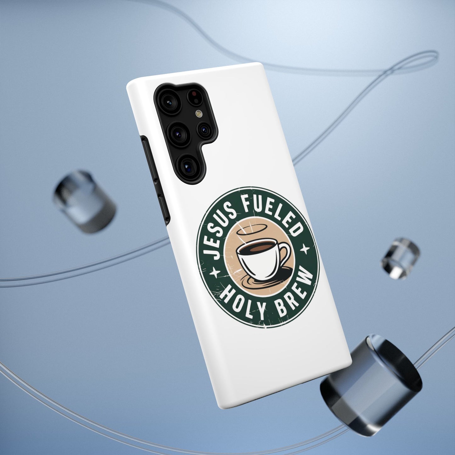 Jesus Fueled Holy Brew Phone Case