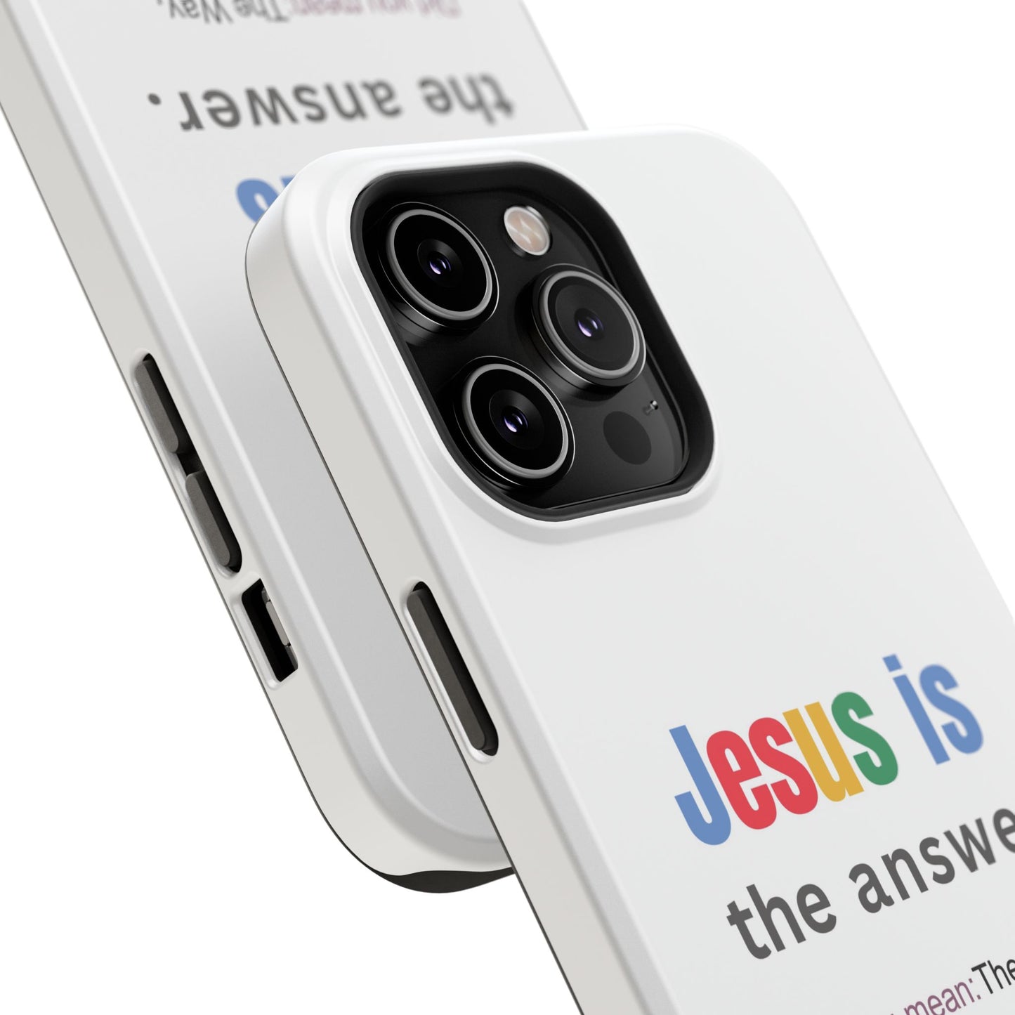Jesus is The Answer Phone Case – John 14:6