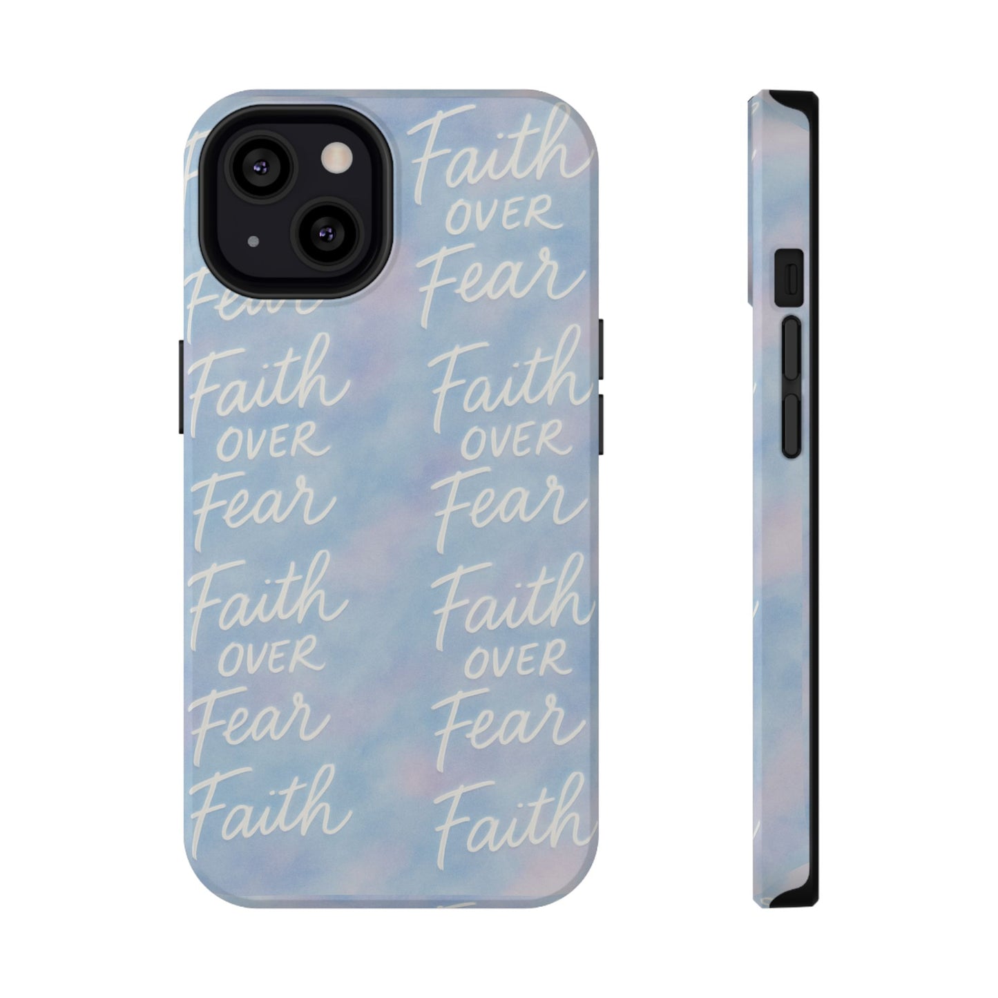 Faith Over Fear Aurora Phone Case