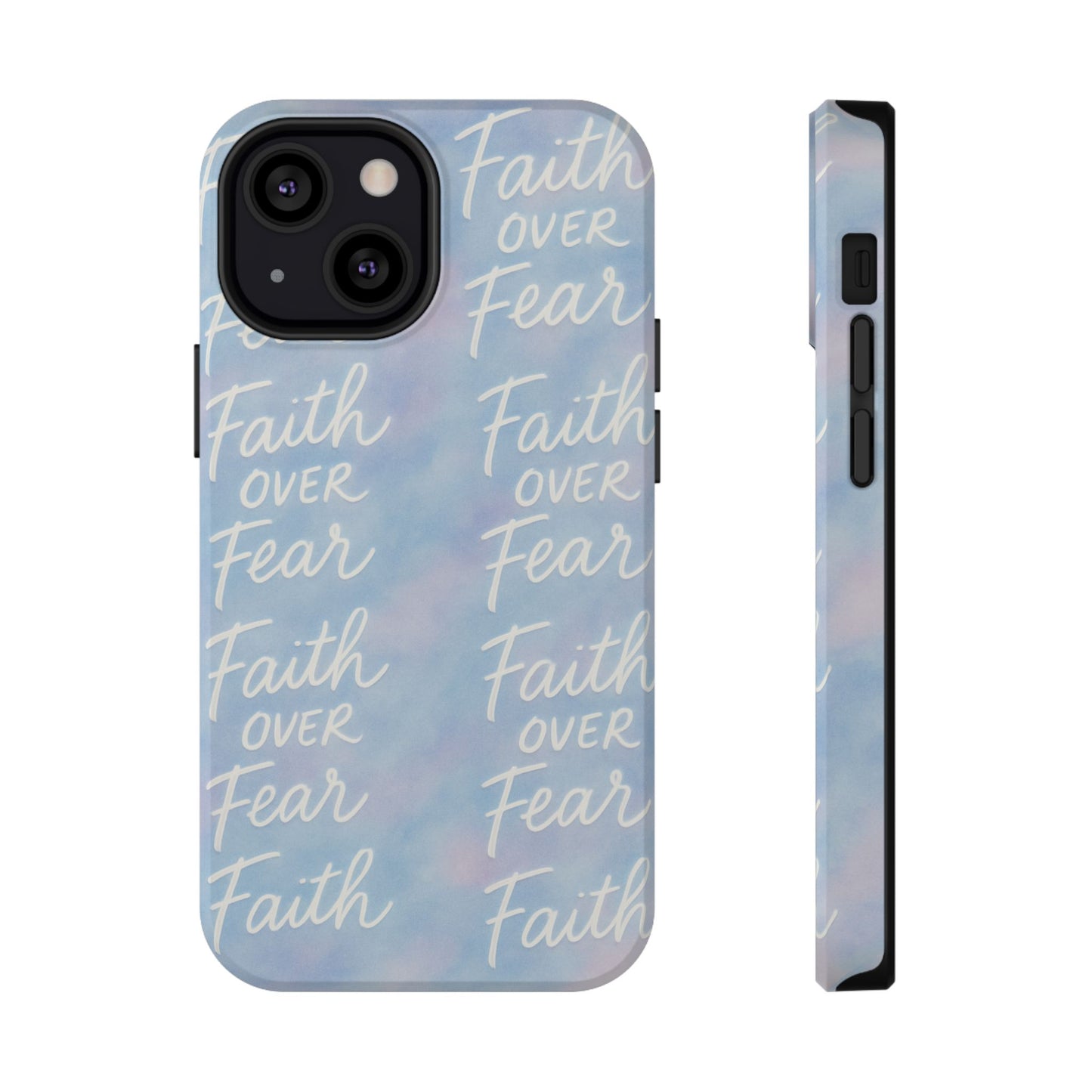 Faith Over Fear Aurora Phone Case