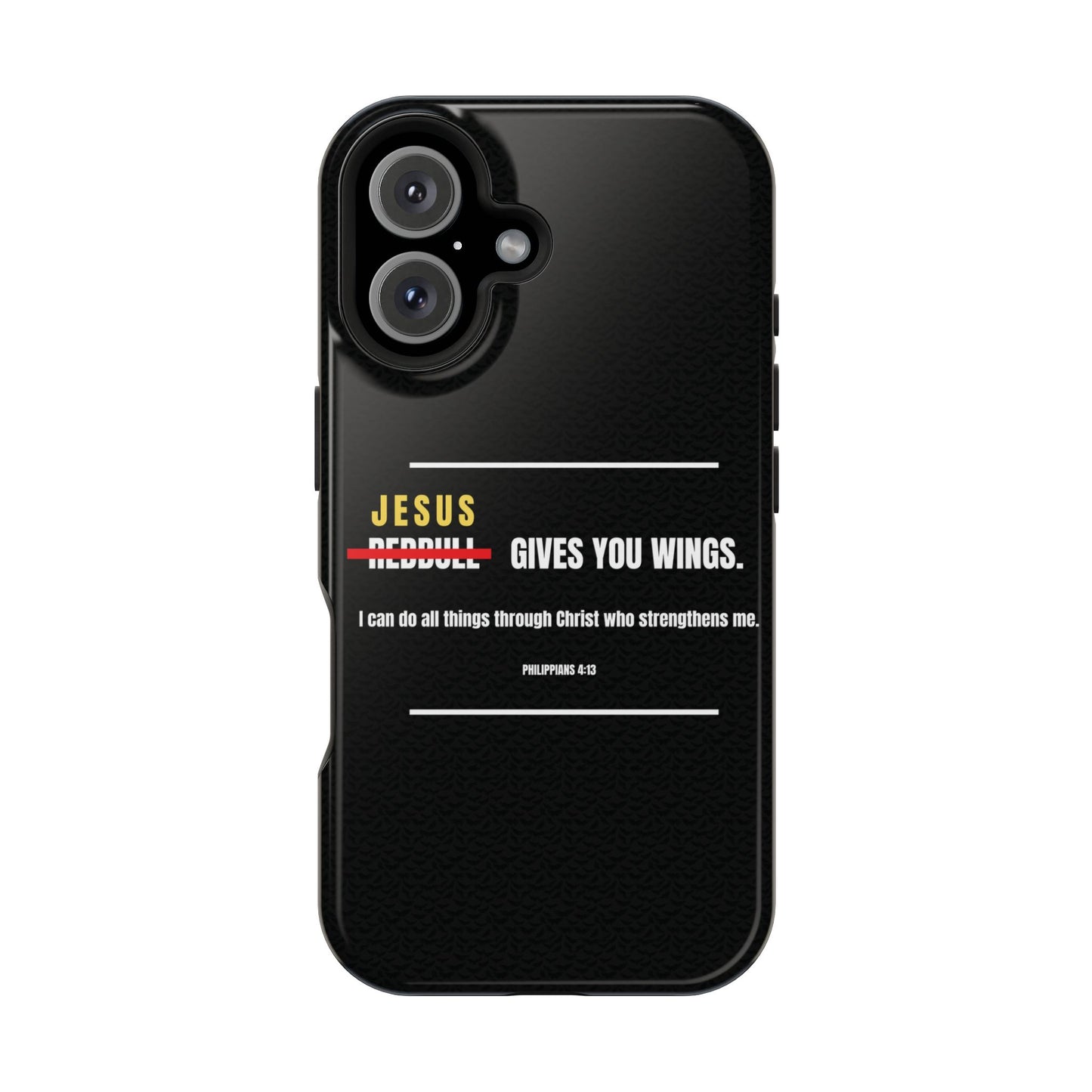 Jesus Gives You Wings Phone Case – Philippians 4:13
