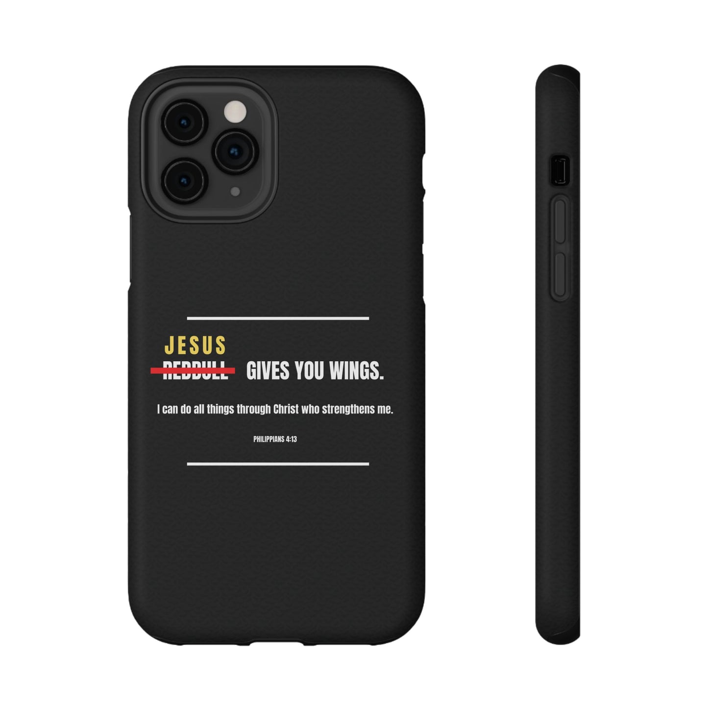 Jesus Gives You Wings Phone Case – Philippians 4:13