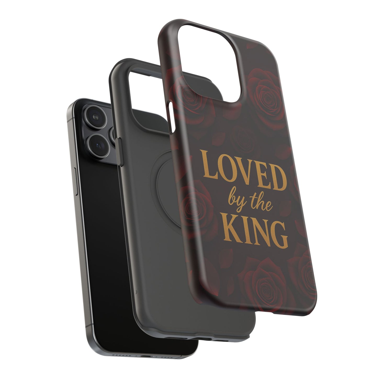 Loved By The King Phone Case