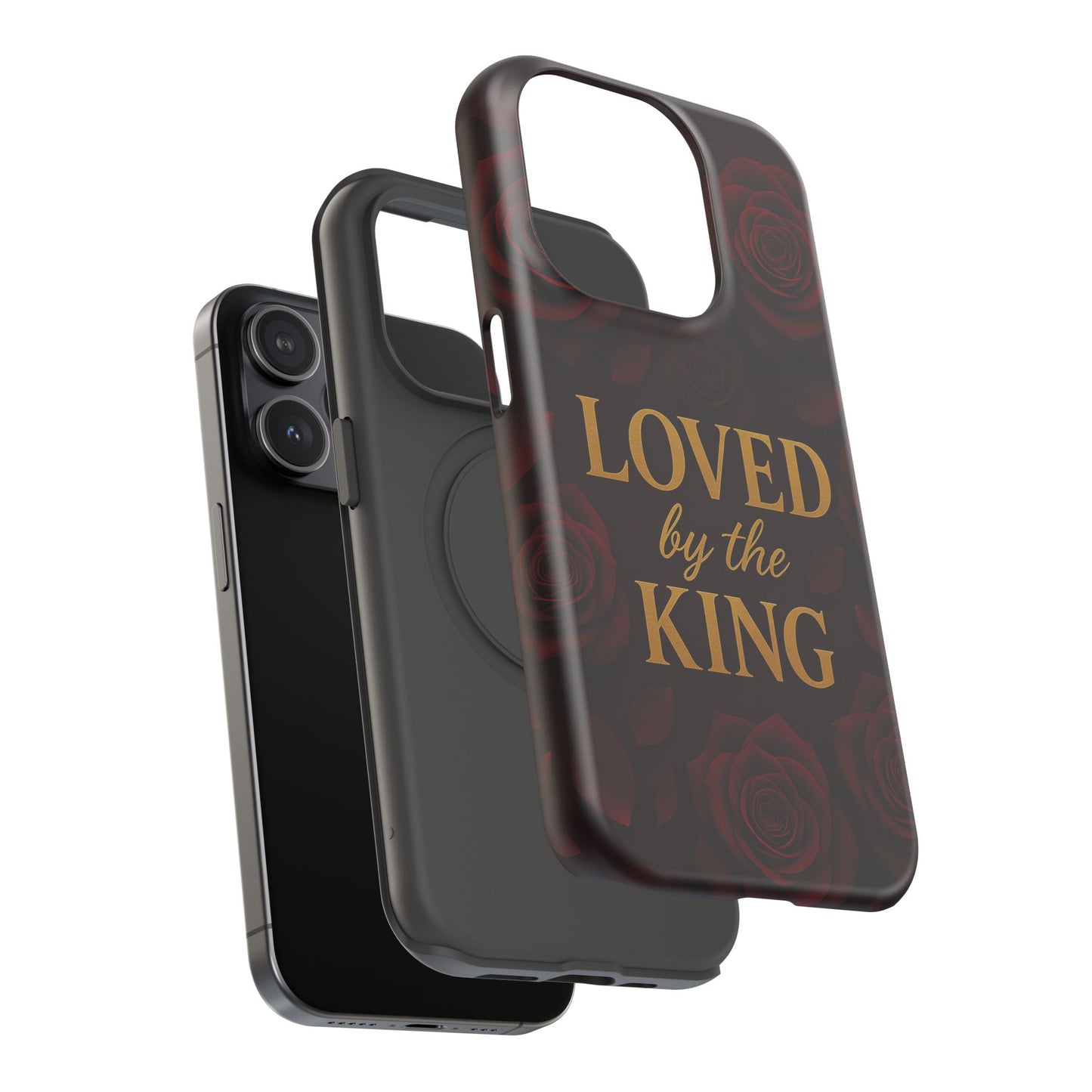 Loved By The King Phone Case