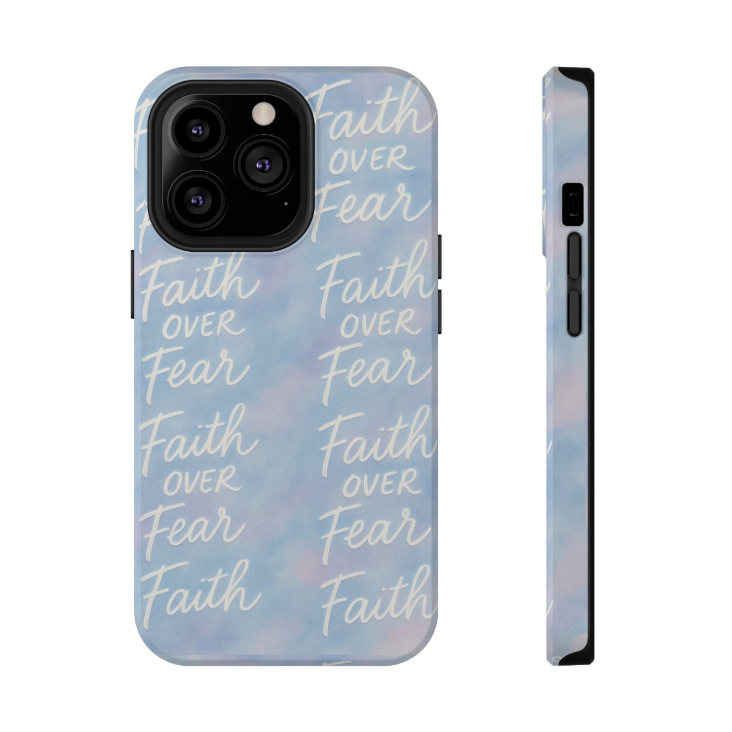 Faith Over Fear Aurora Phone Case