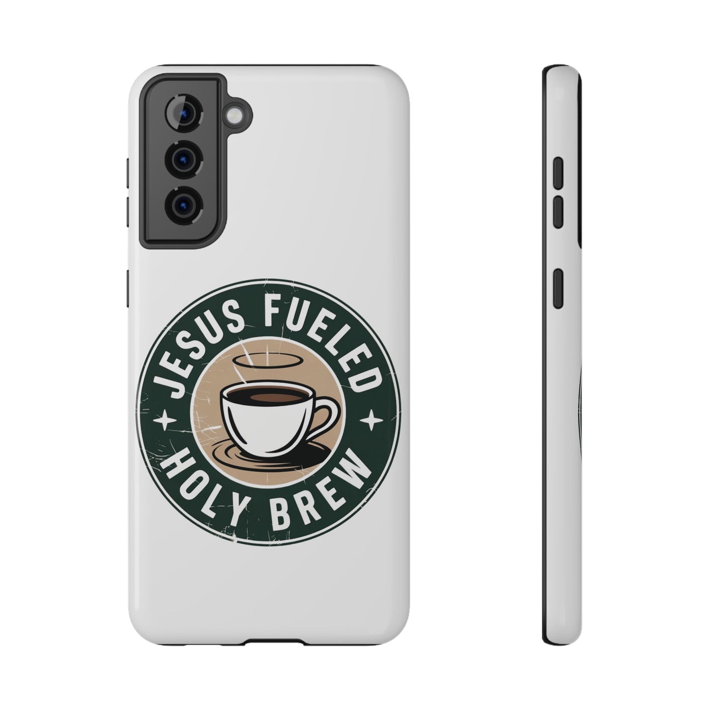 Jesus Fueled Holy Brew Phone Case