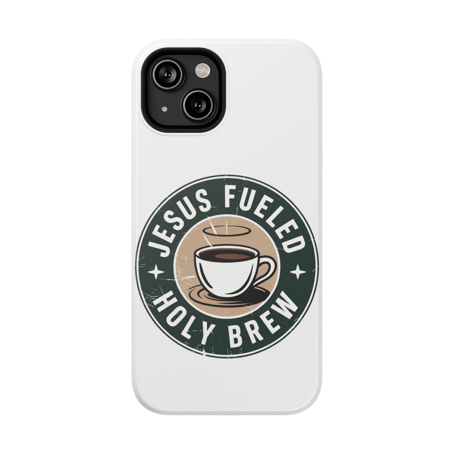 Jesus Fueled Holy Brew Phone Case