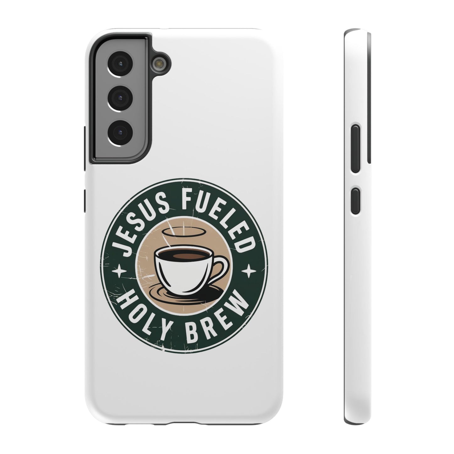 Jesus Fueled Holy Brew Phone Case