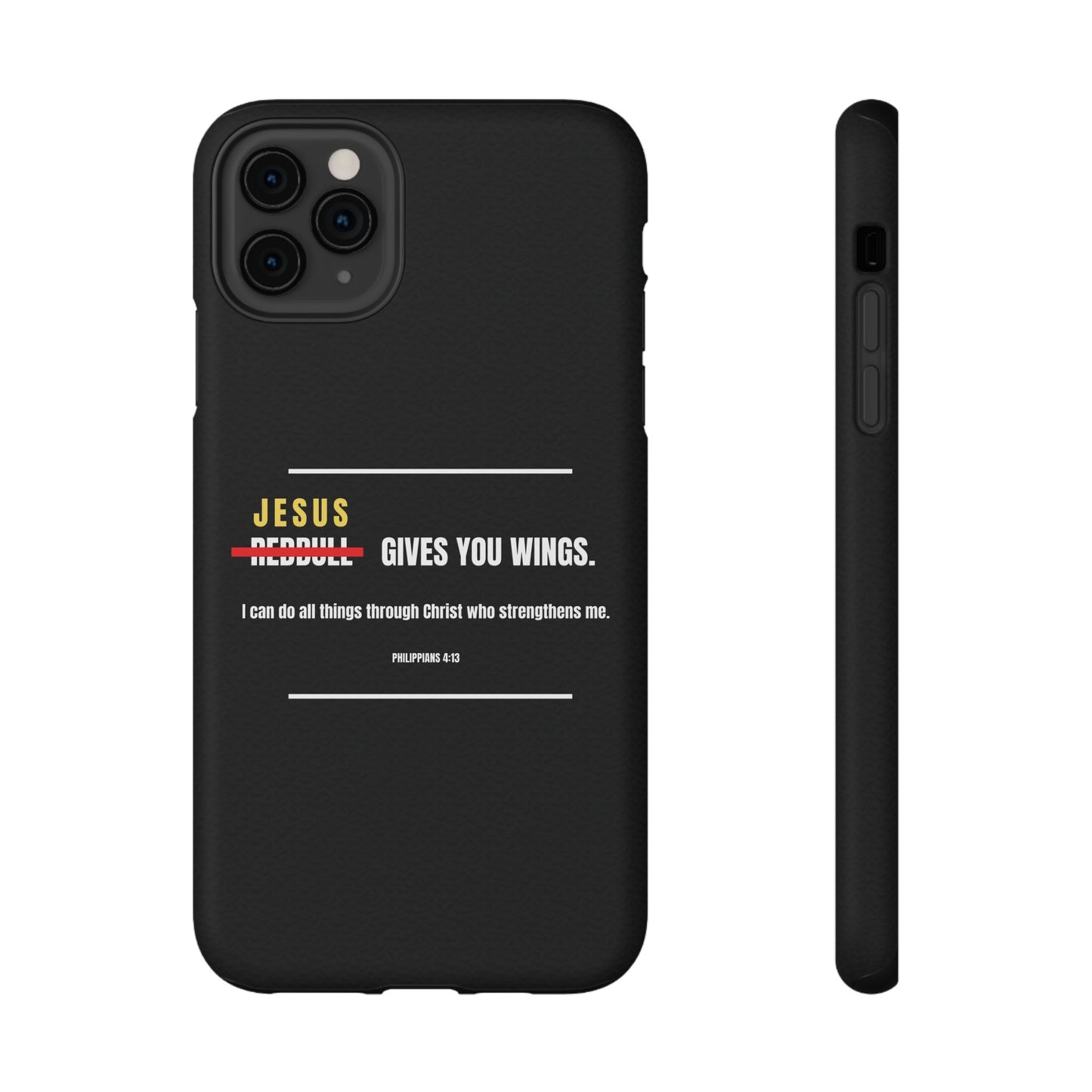 Jesus Gives You Wings Phone Case – Philippians 4:13