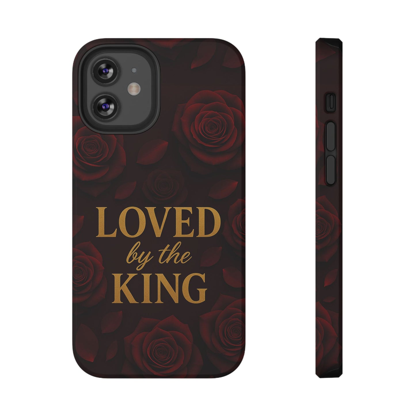 Loved By The King Phone Case