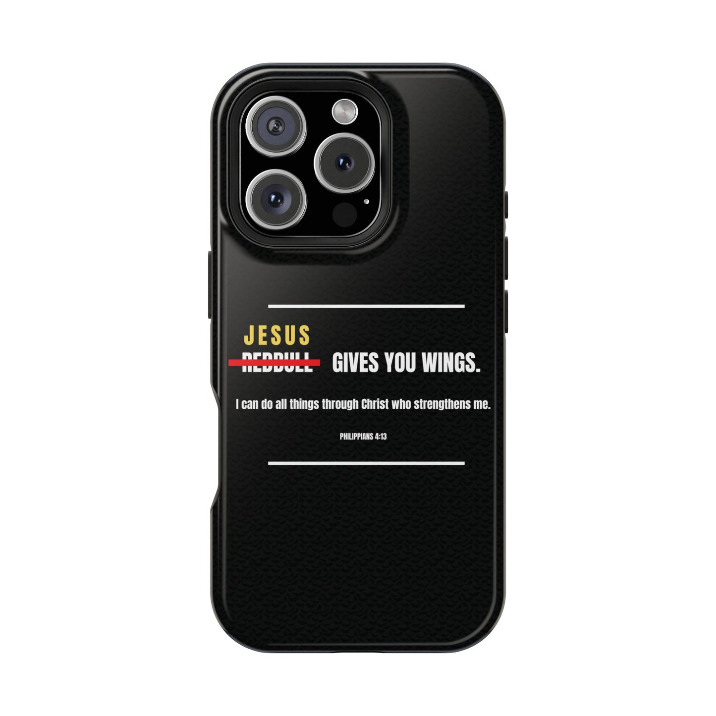 Jesus Gives You Wings Phone Case – Philippians 4:13