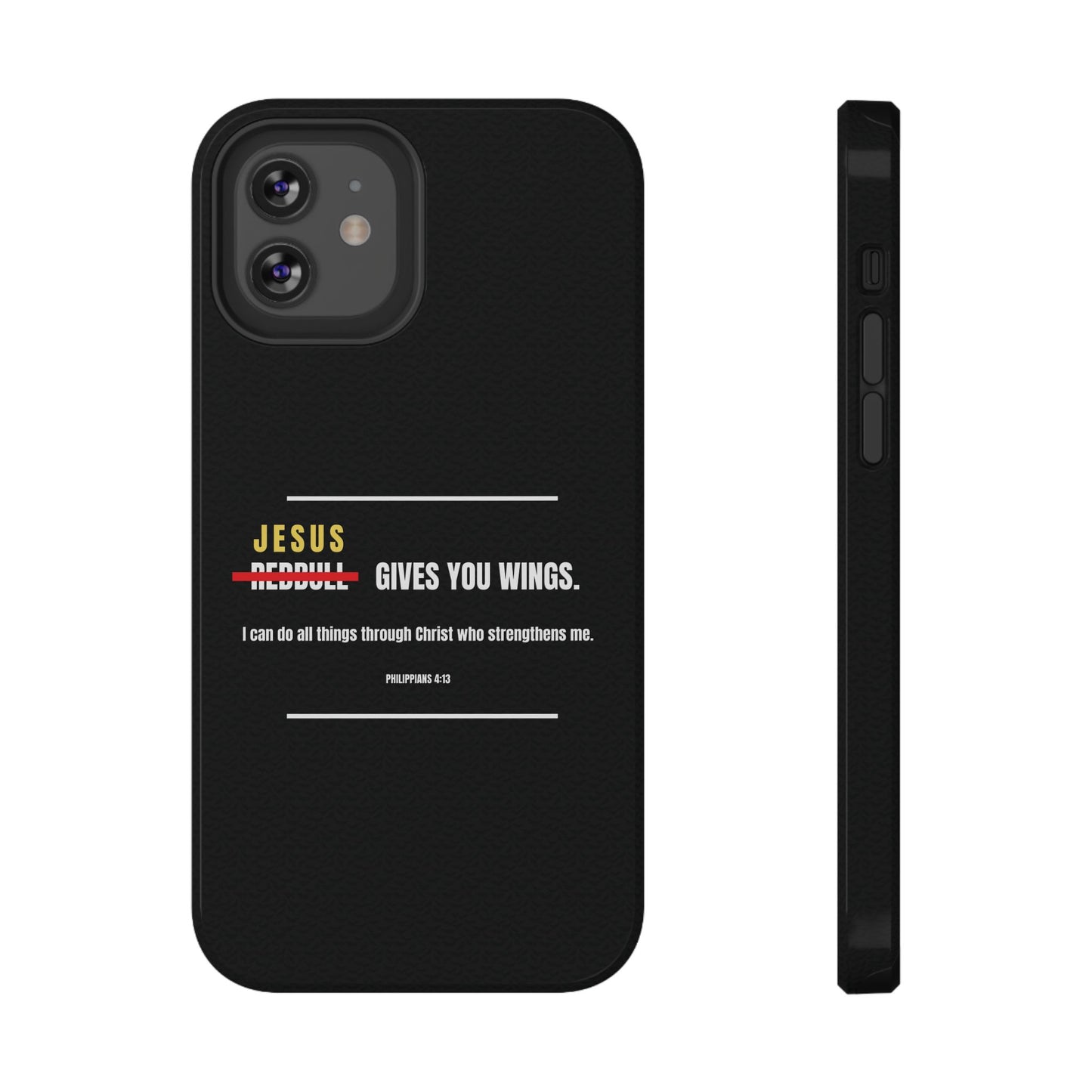 Jesus Gives You Wings Phone Case – Philippians 4:13