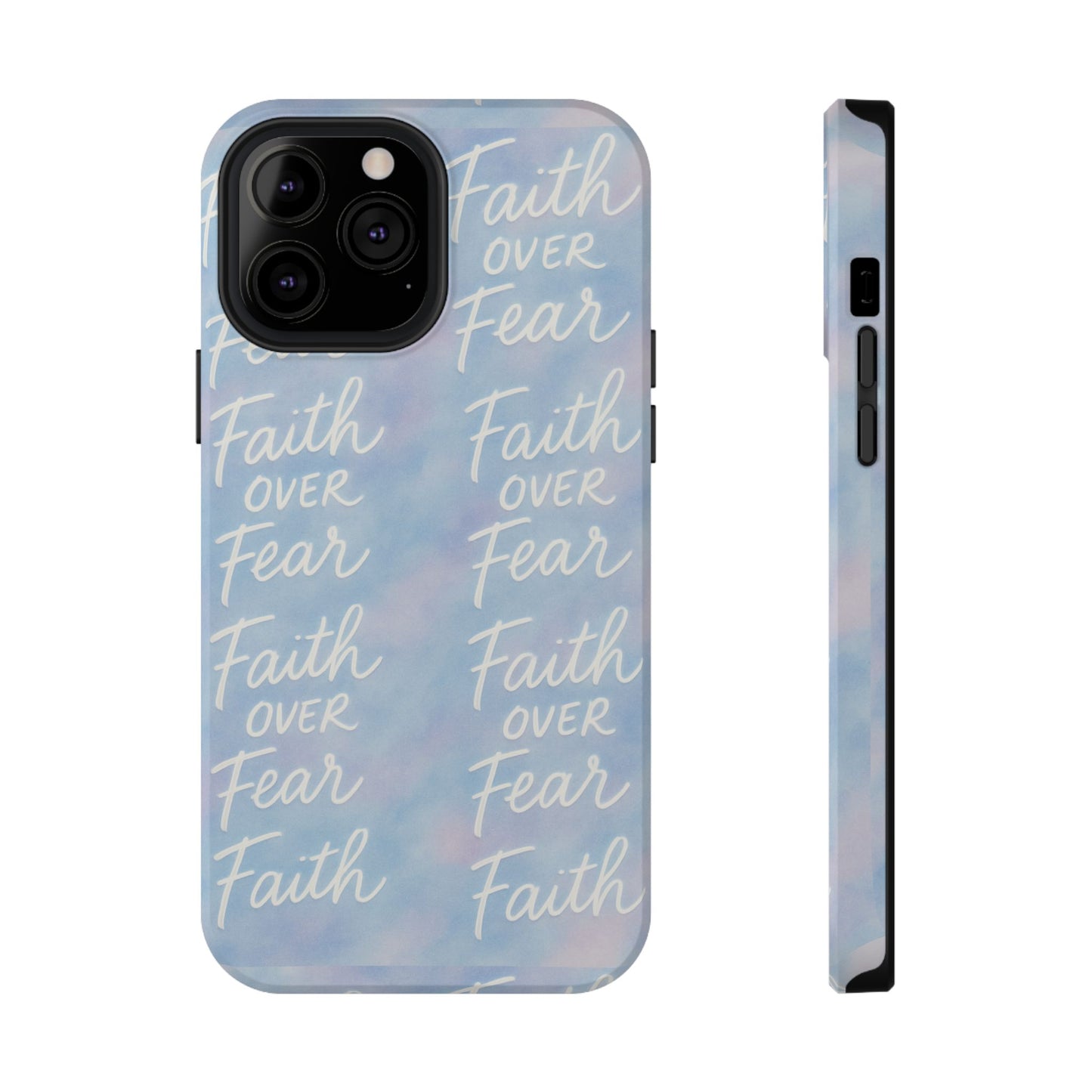 Faith Over Fear Aurora Phone Case
