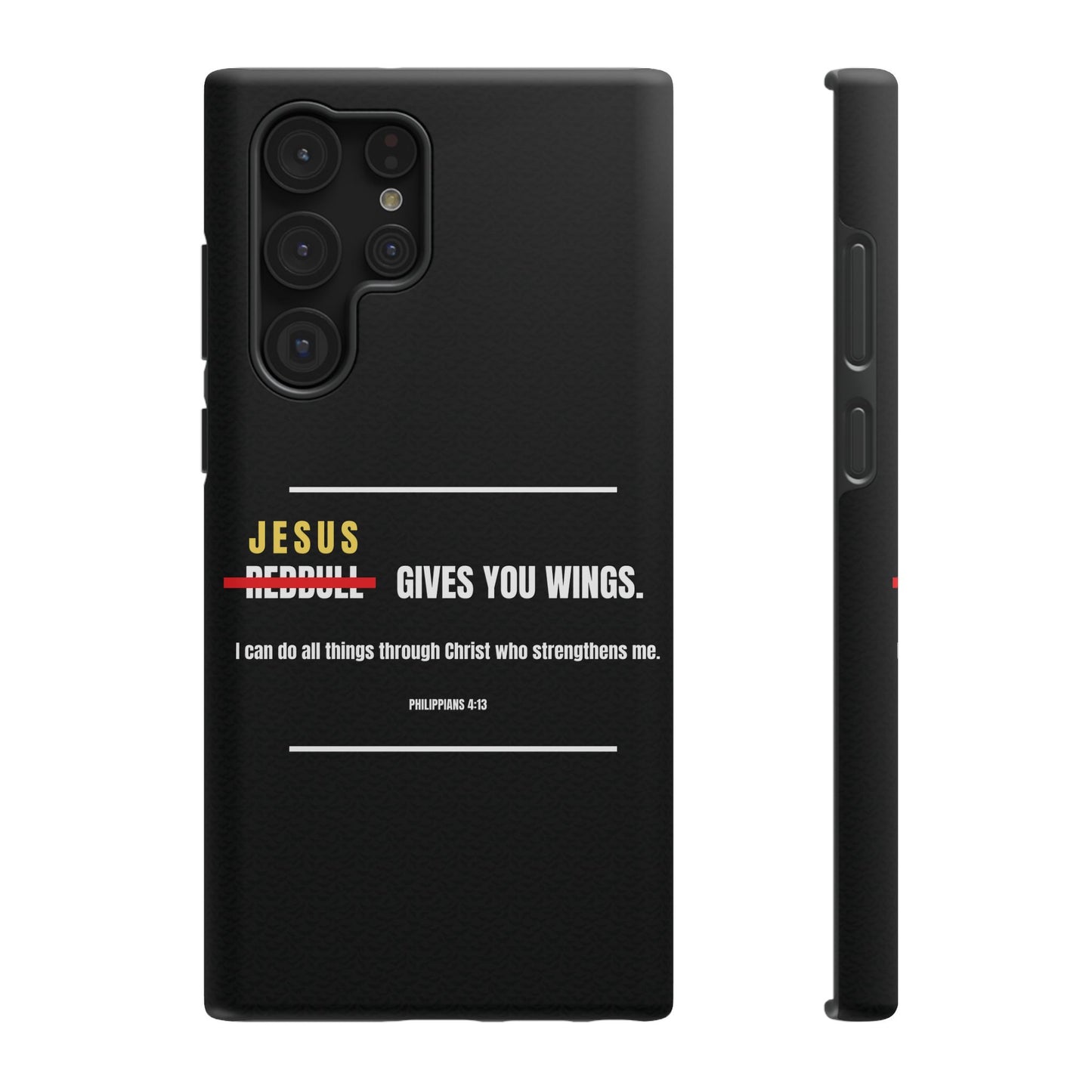 Jesus Gives You Wings Phone Case – Philippians 4:13