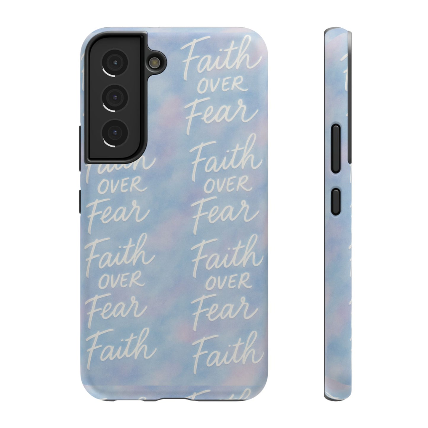 Faith Over Fear Aurora Phone Case