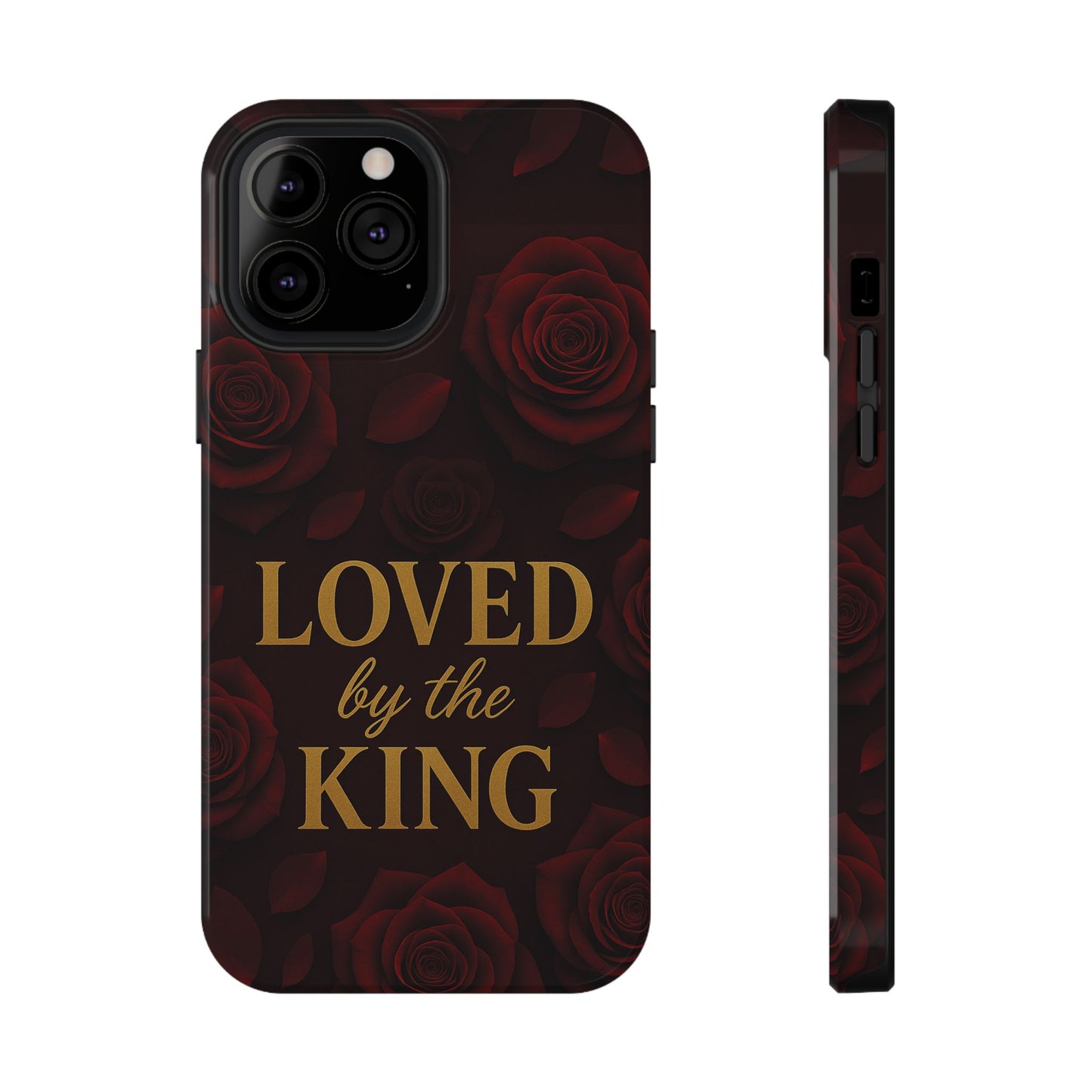 Loved By The King Phone Case