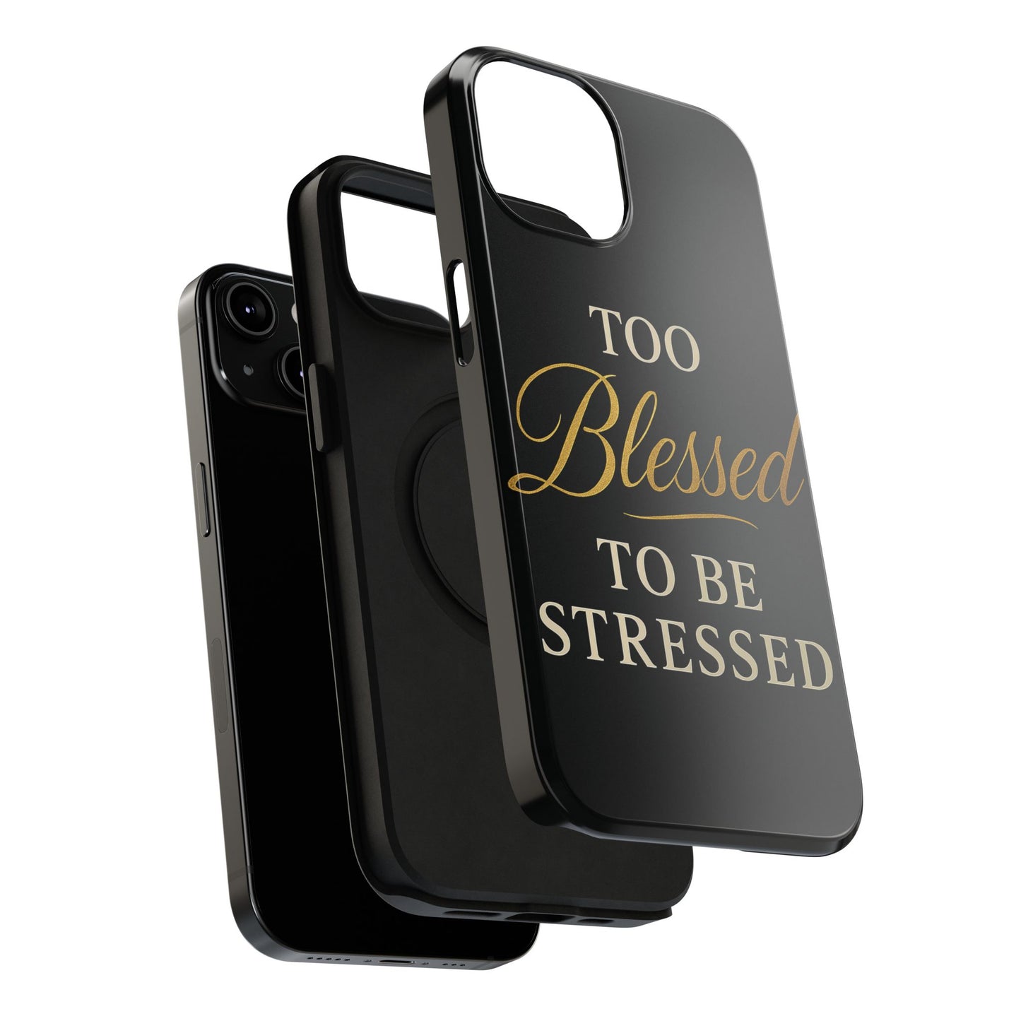 Too Blessed To Be Stressed Phone Case