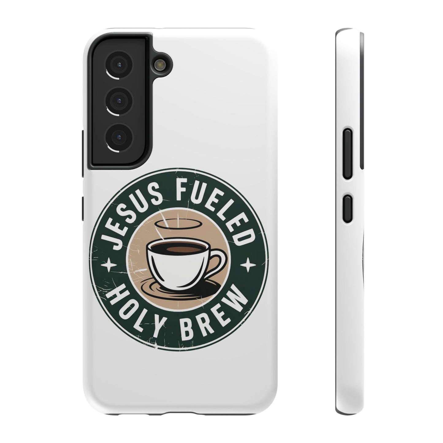 Jesus Fueled Holy Brew Phone Case
