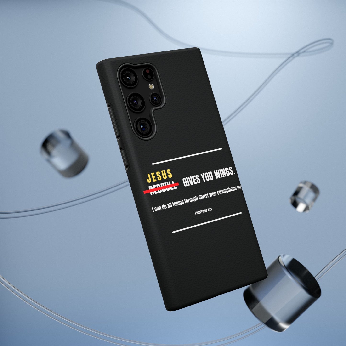 Jesus Gives You Wings Phone Case – Philippians 4:13