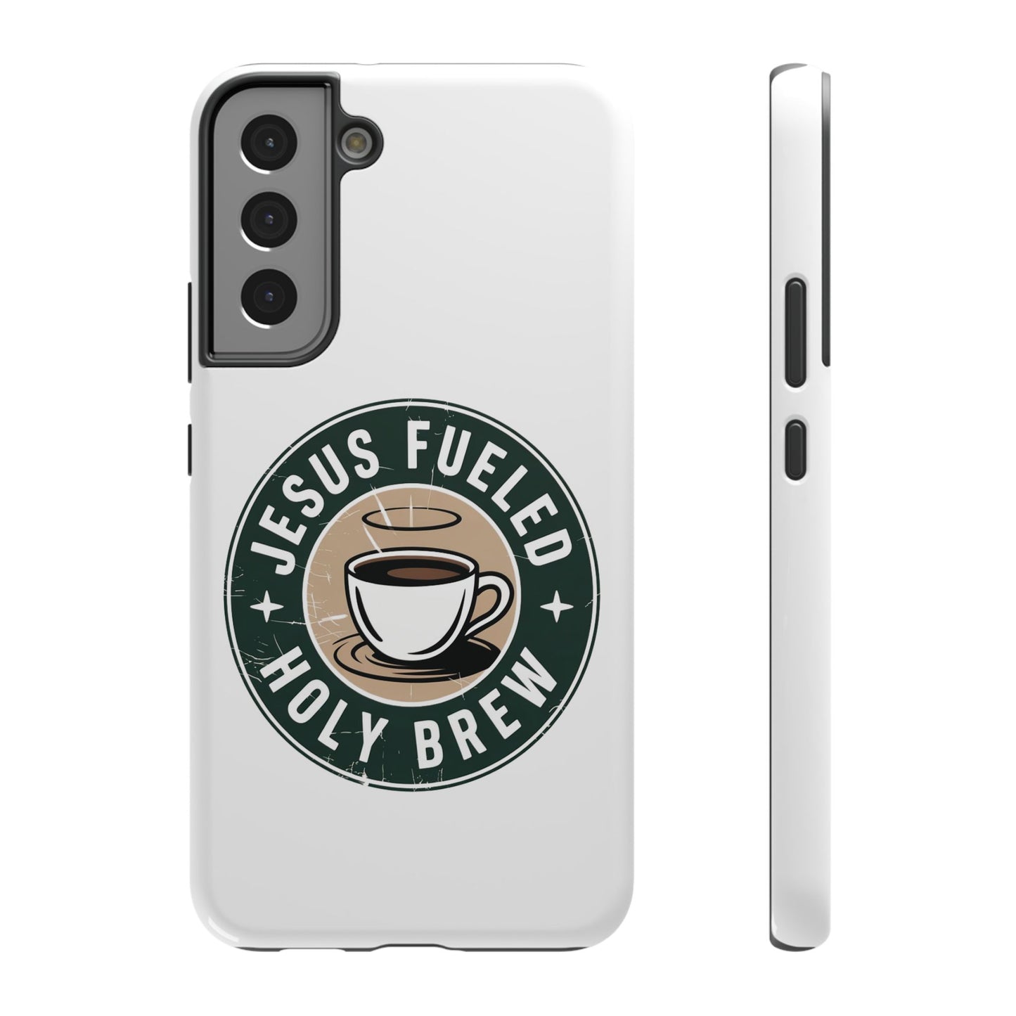 Jesus Fueled Holy Brew Phone Case